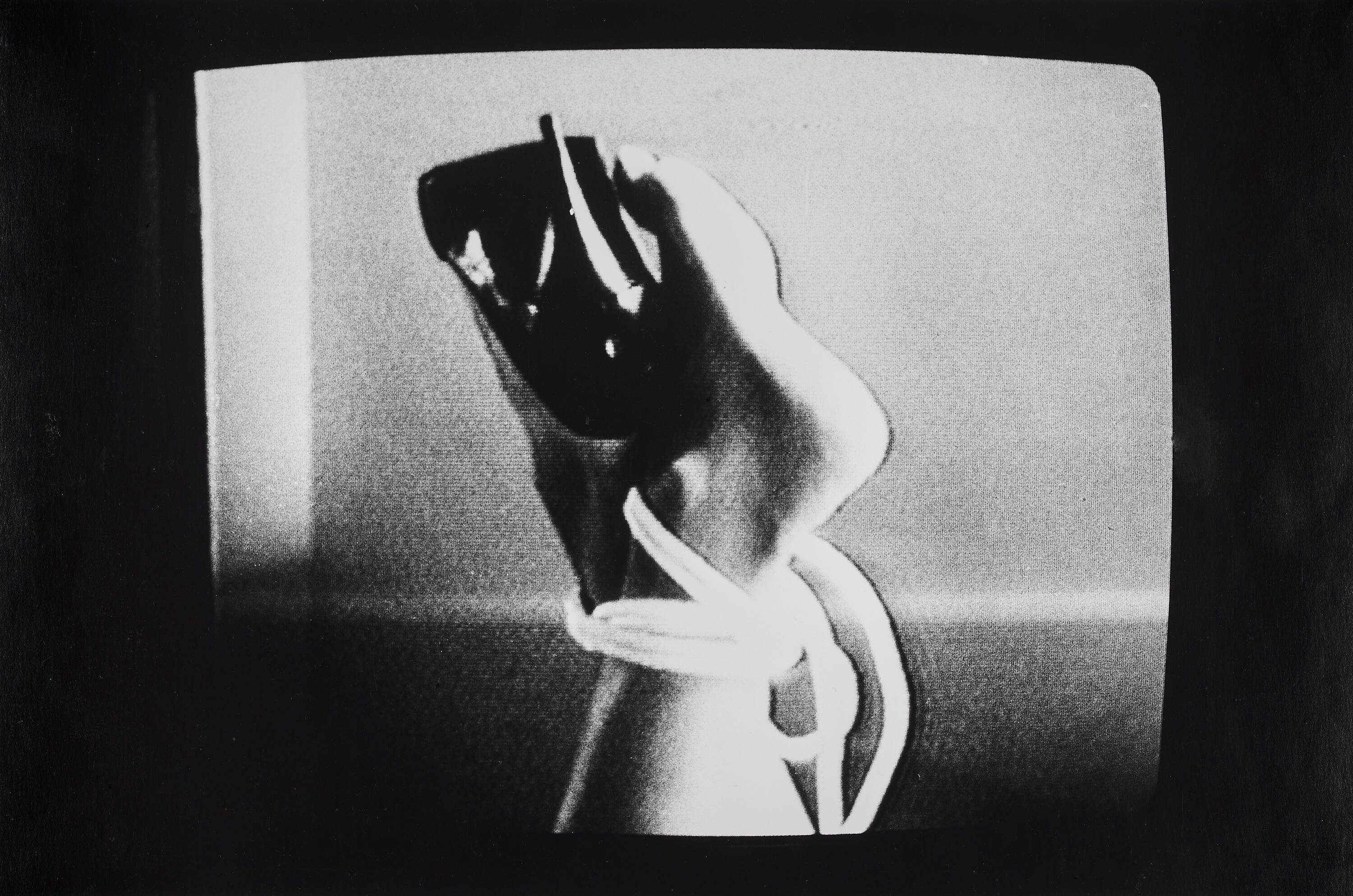 RALPH GIBSON (* 1939) - Untitled (TV screen), 1989