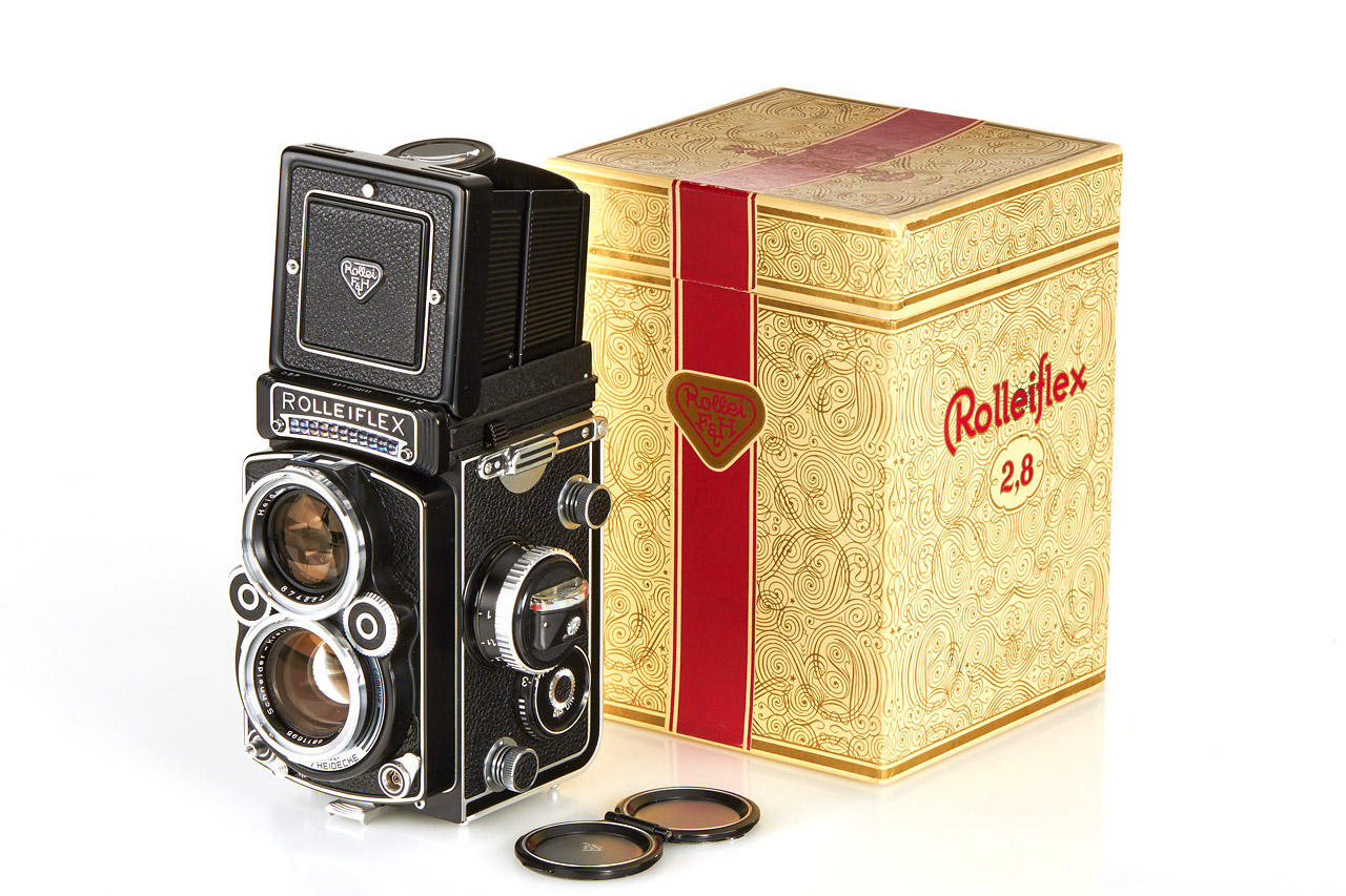 【整備済完動品】Rolleiflex Automat Rolleiflex Auto Mat】オートマット機構など,デザインと機能を