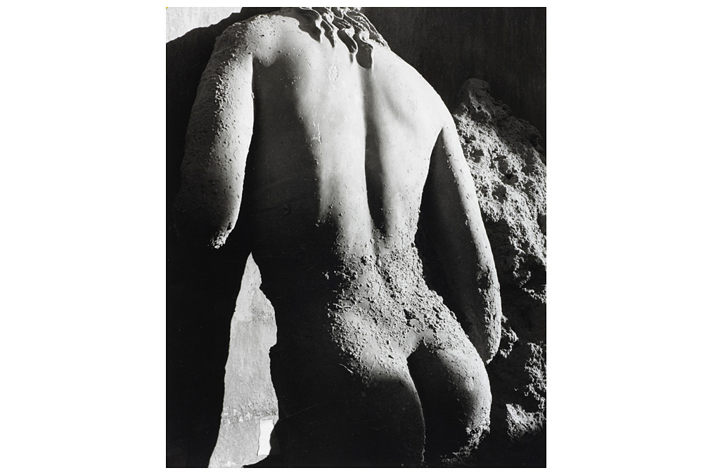 Herbert List, Marble statue Herbert List, Marble statue