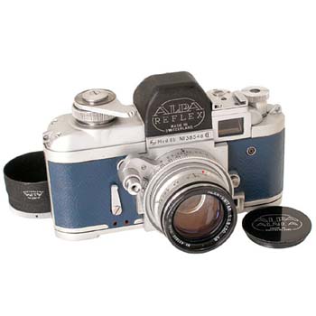 Alpa  Mod.8b chrome / blue covering