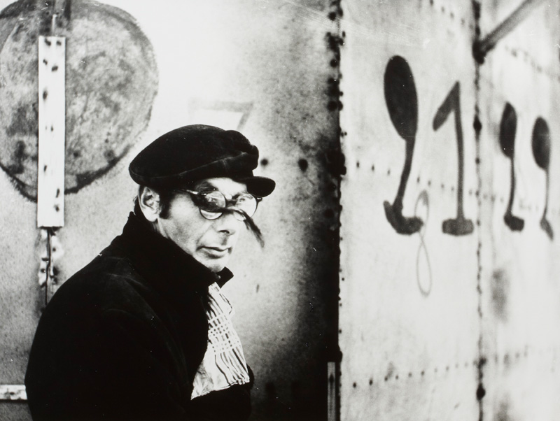 The painter Walter Bastari, Mario Giacomelli (1925-2000)
