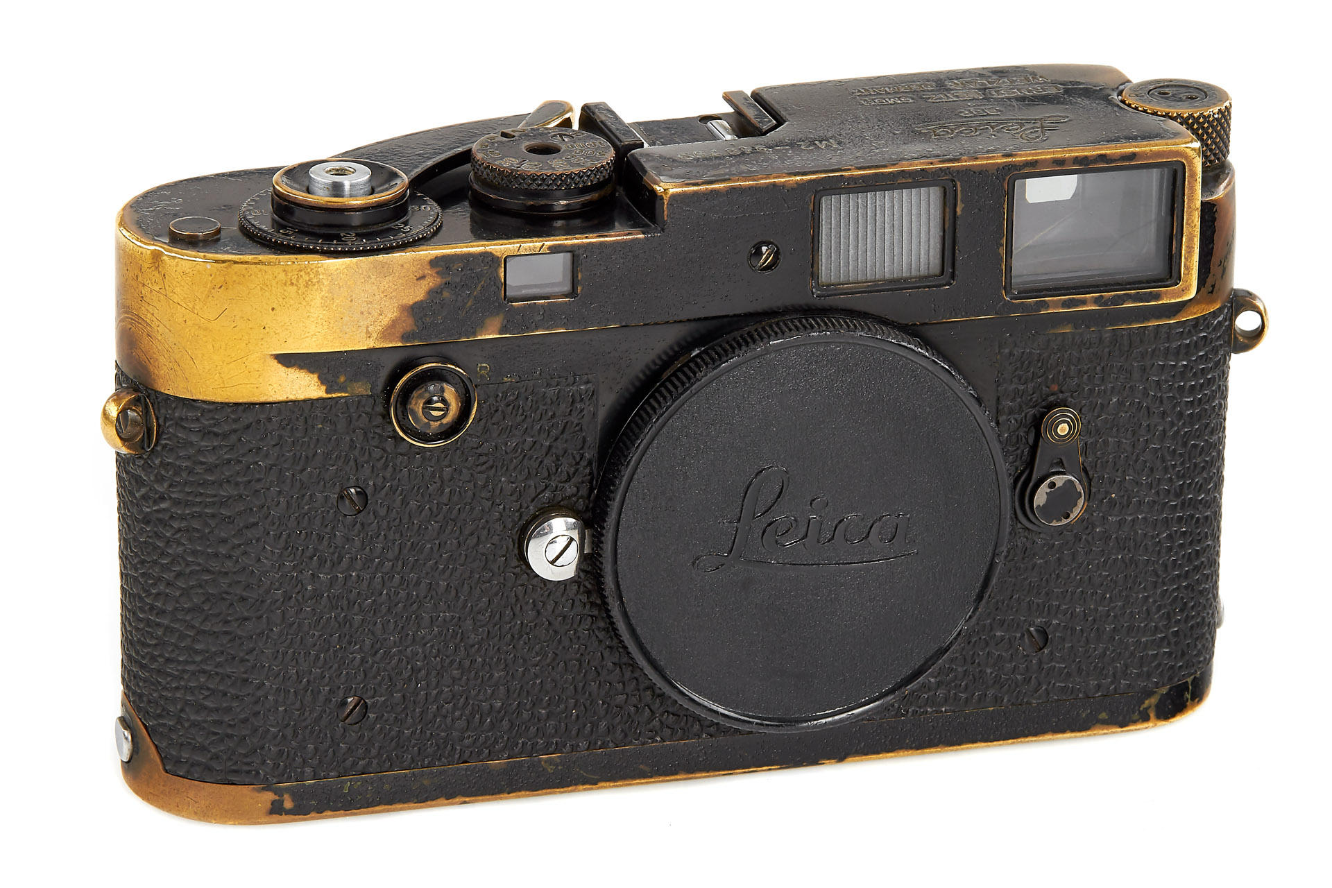 Leica M2 black paint Button Rewind