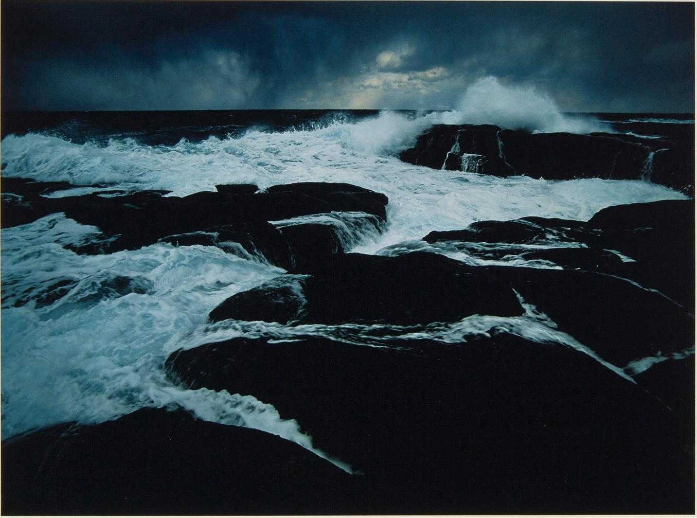 TAKEUCHI TOSHINOBU (* 1943) Roaring Sea, Japan c. 2000