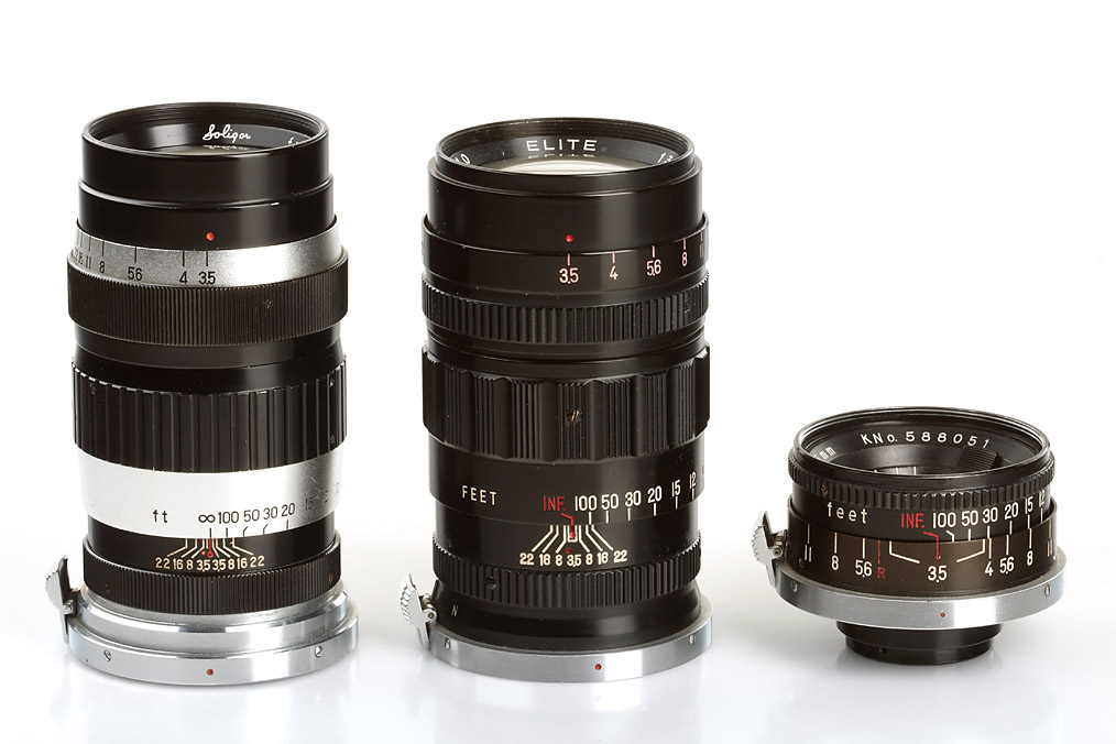 Objektive für Nikon RF (Lot)