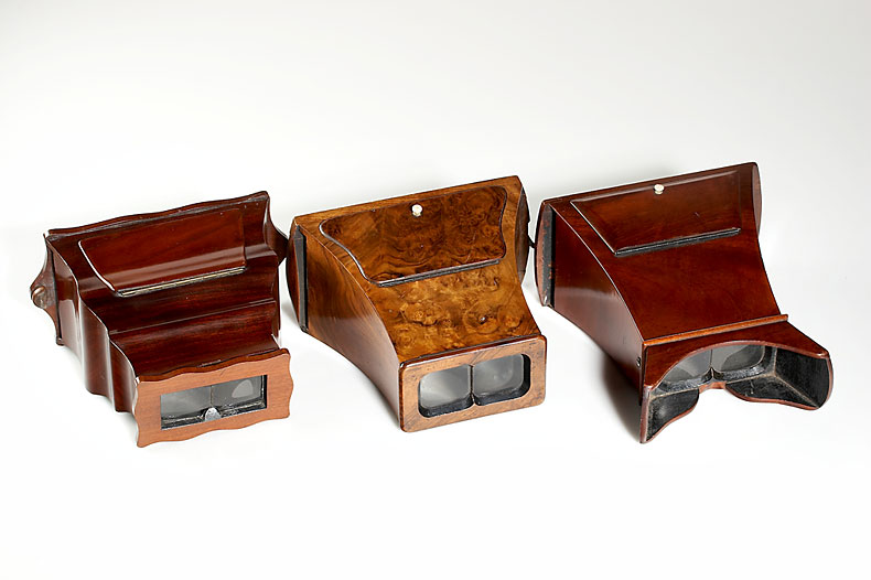 Brewster Type Stereoscopes (various) Brewster Type Stereoscopes (various)