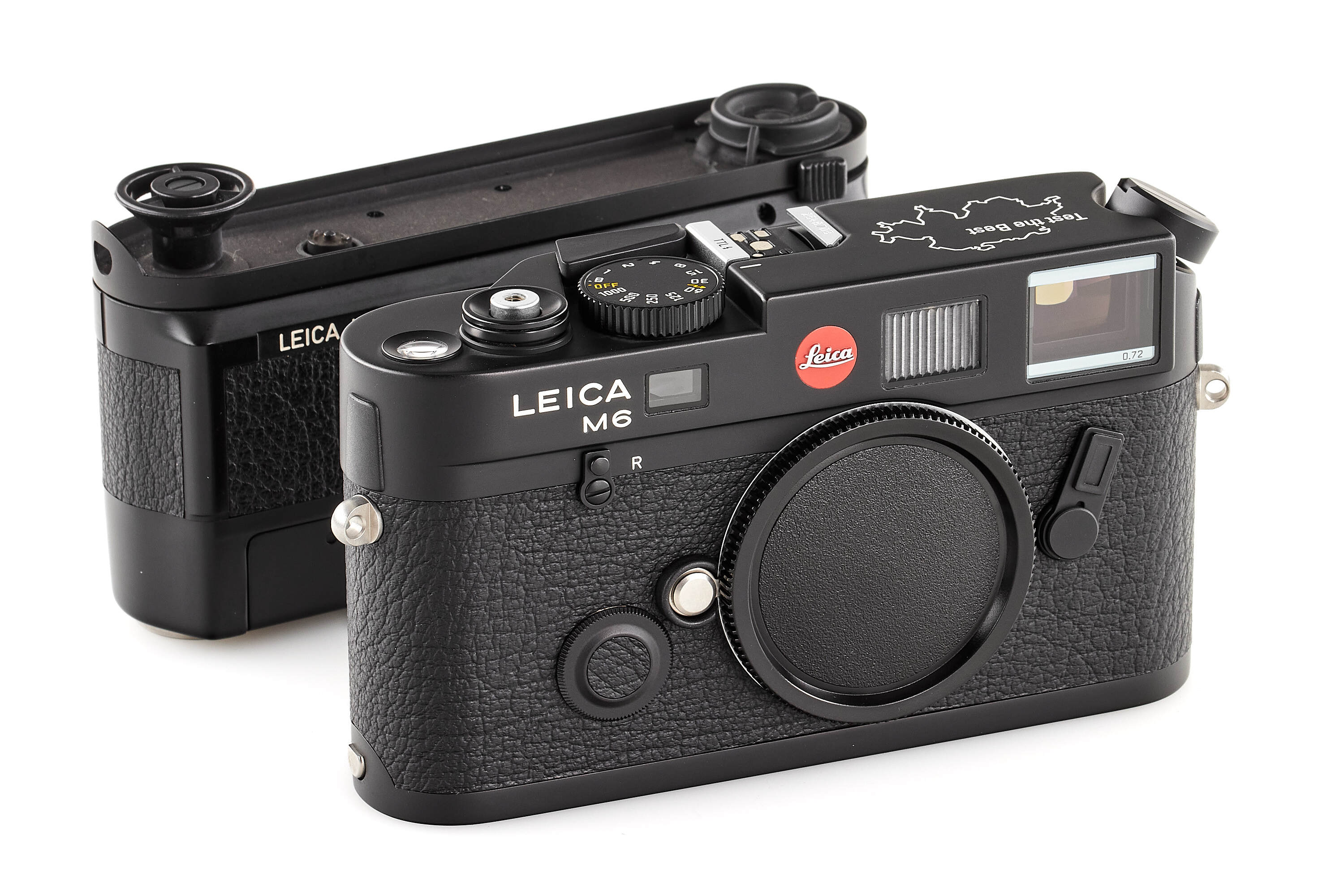Leica M6 TTL black 'Test the Best'