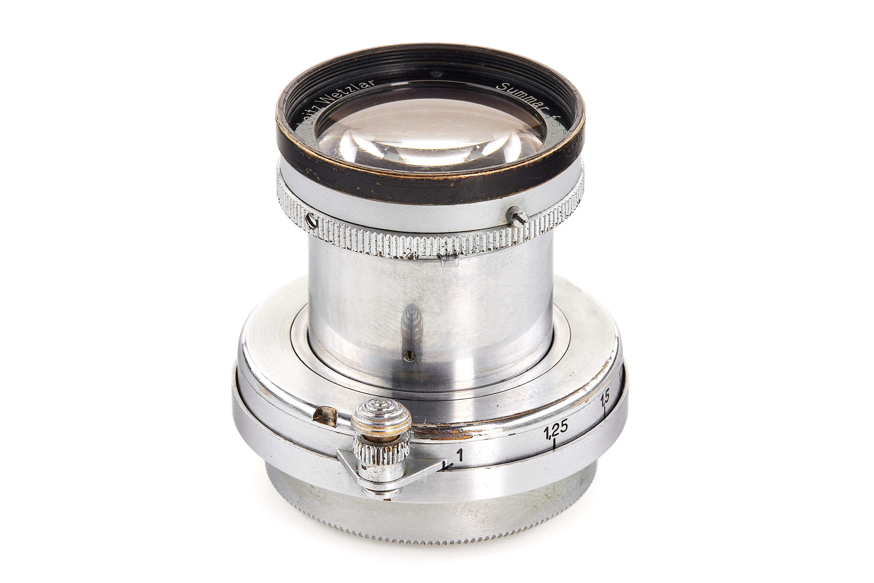 Summar 2/5cm chrome / black rim