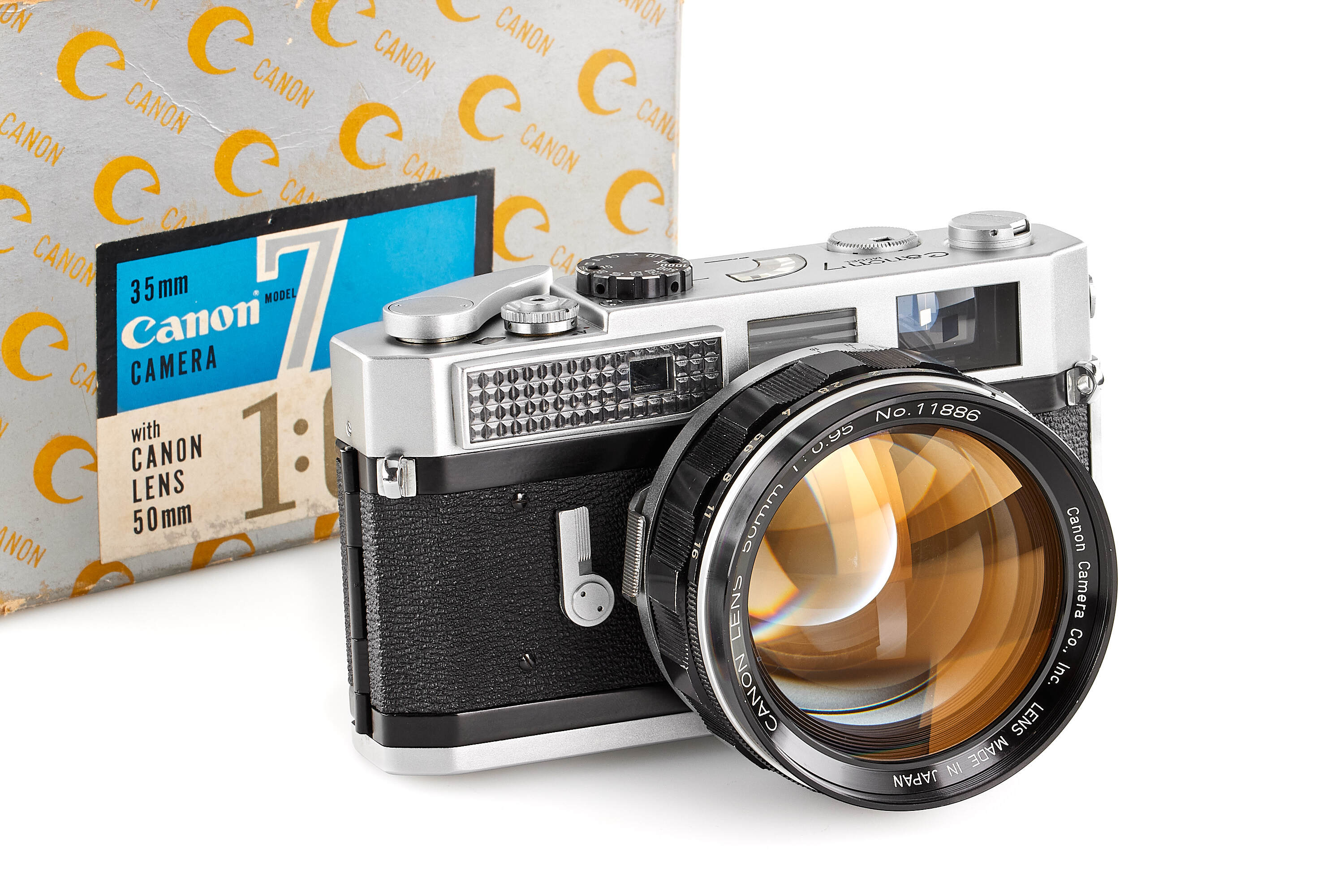 Canon 7 chrome with 0.95/50mm * Canon 7 chrome with 0.95/50mm *