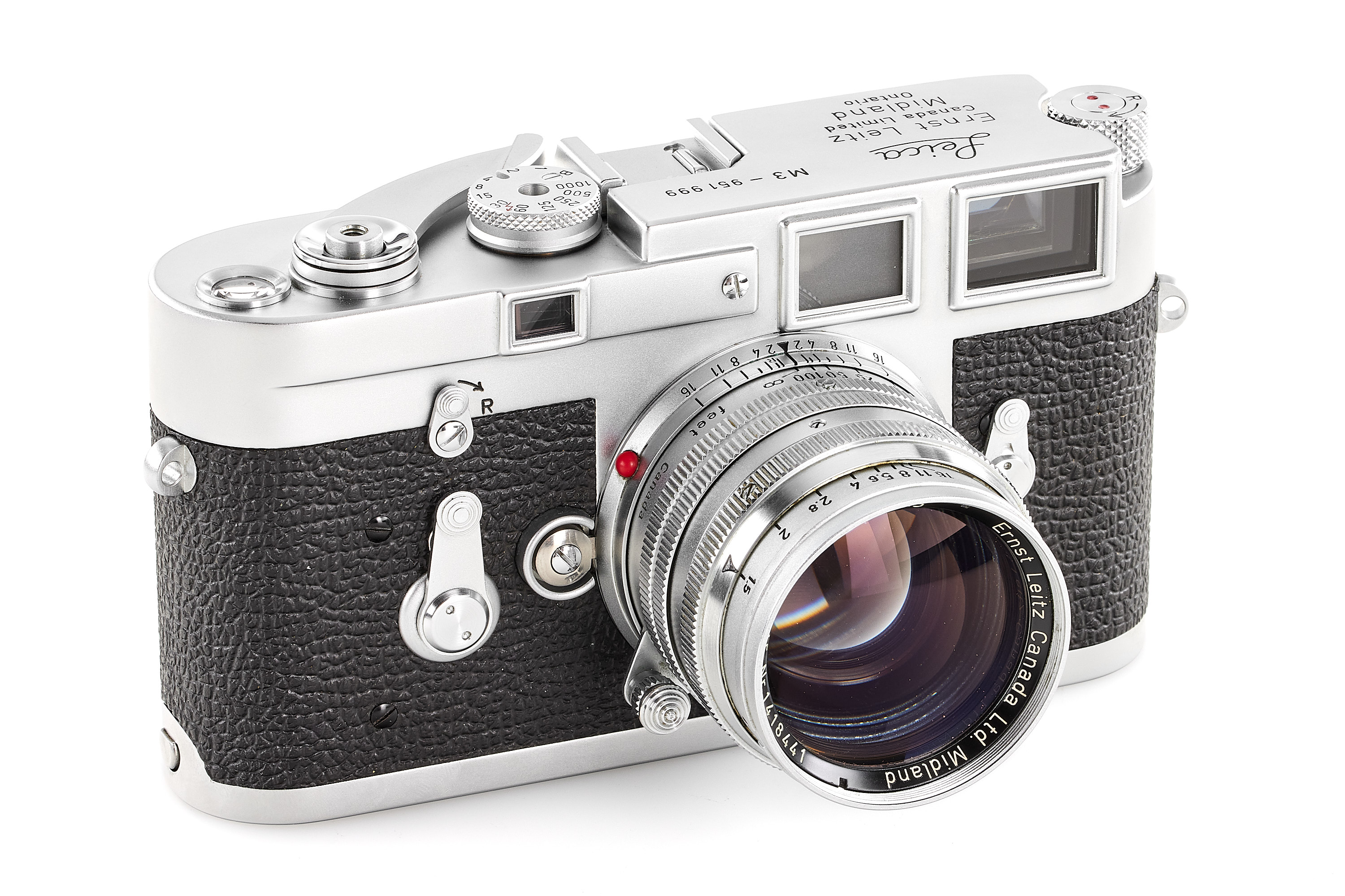 Leica M3 chrome ELC Midland Canada *