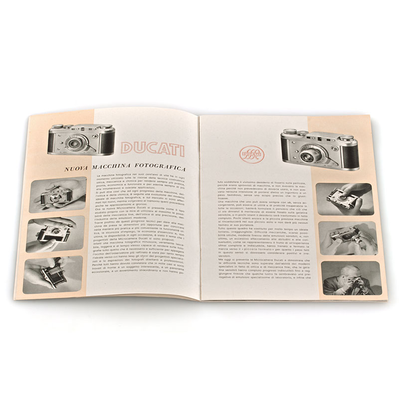 Ducati Advertising Brochure