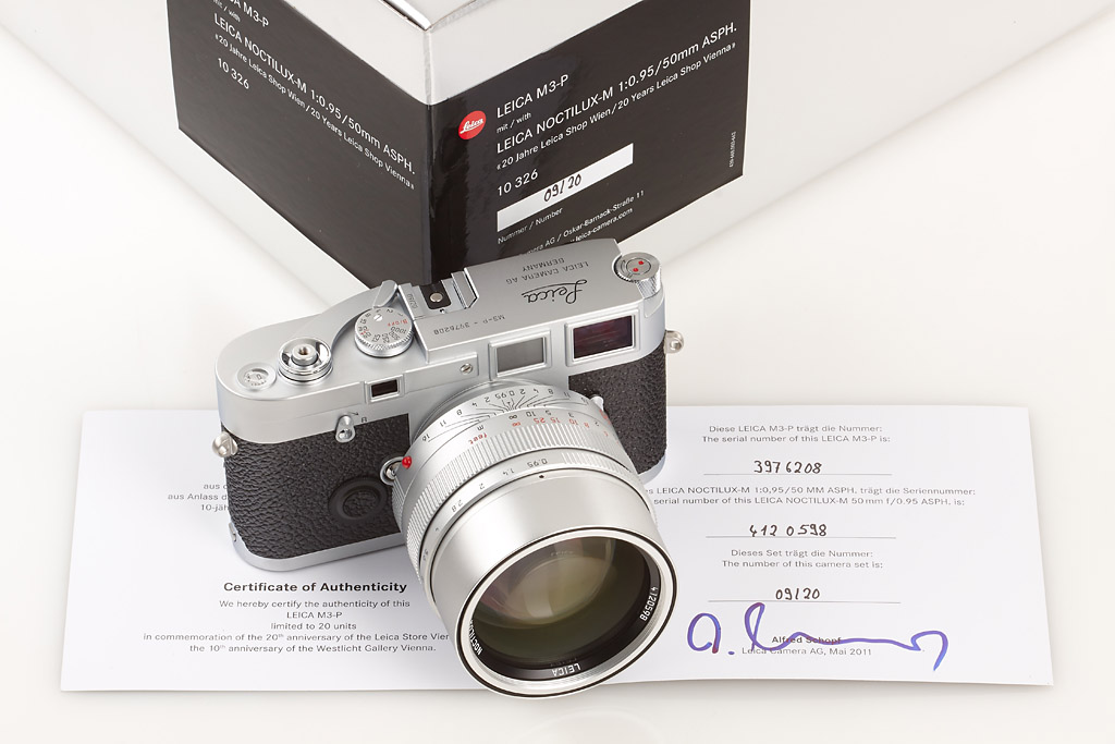 M3-P Chrom + Noctilux 0,95/50mm Chrom