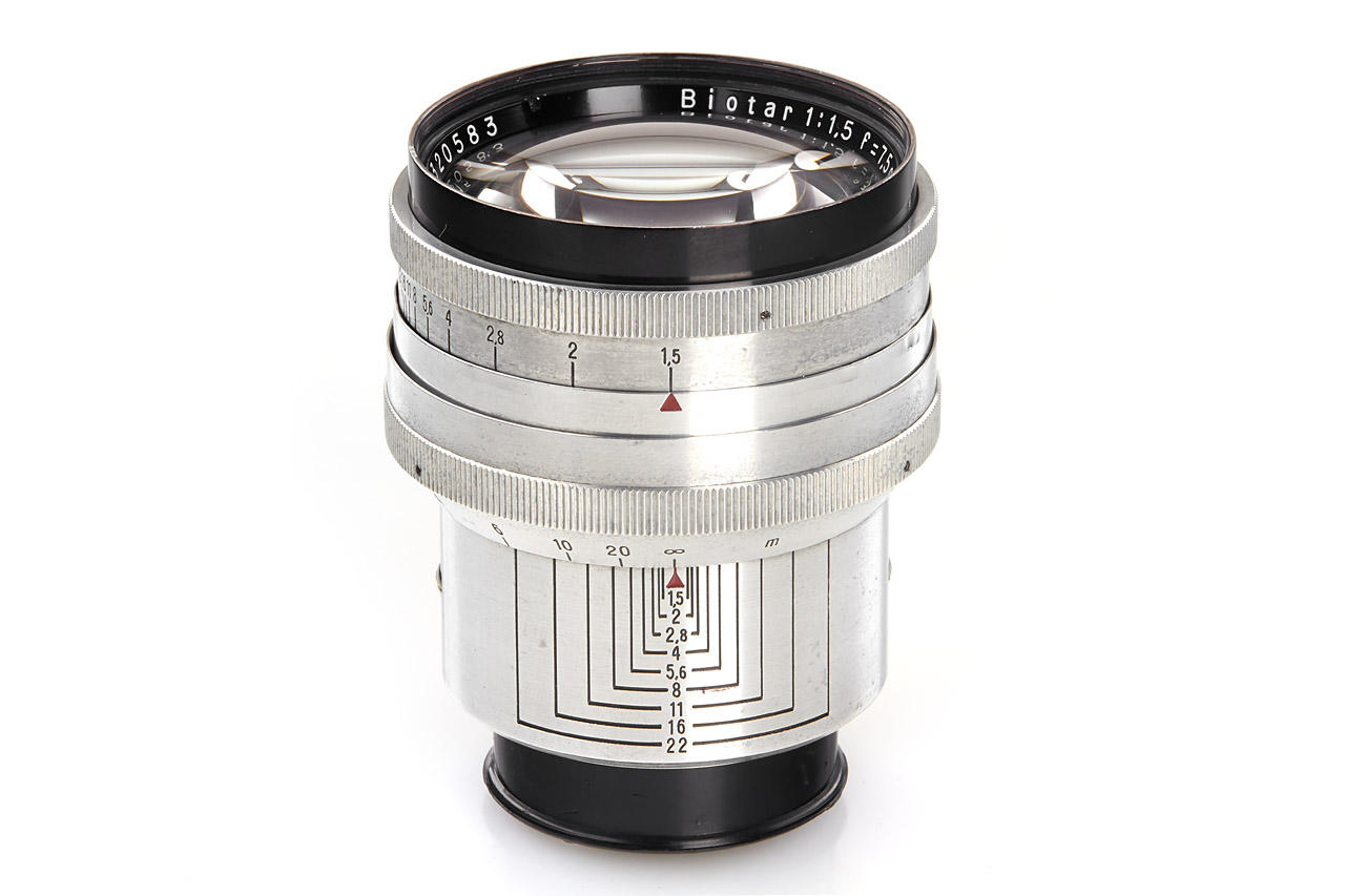 Carl Zeiss Jena Biotar T* 1.5/7.5cm