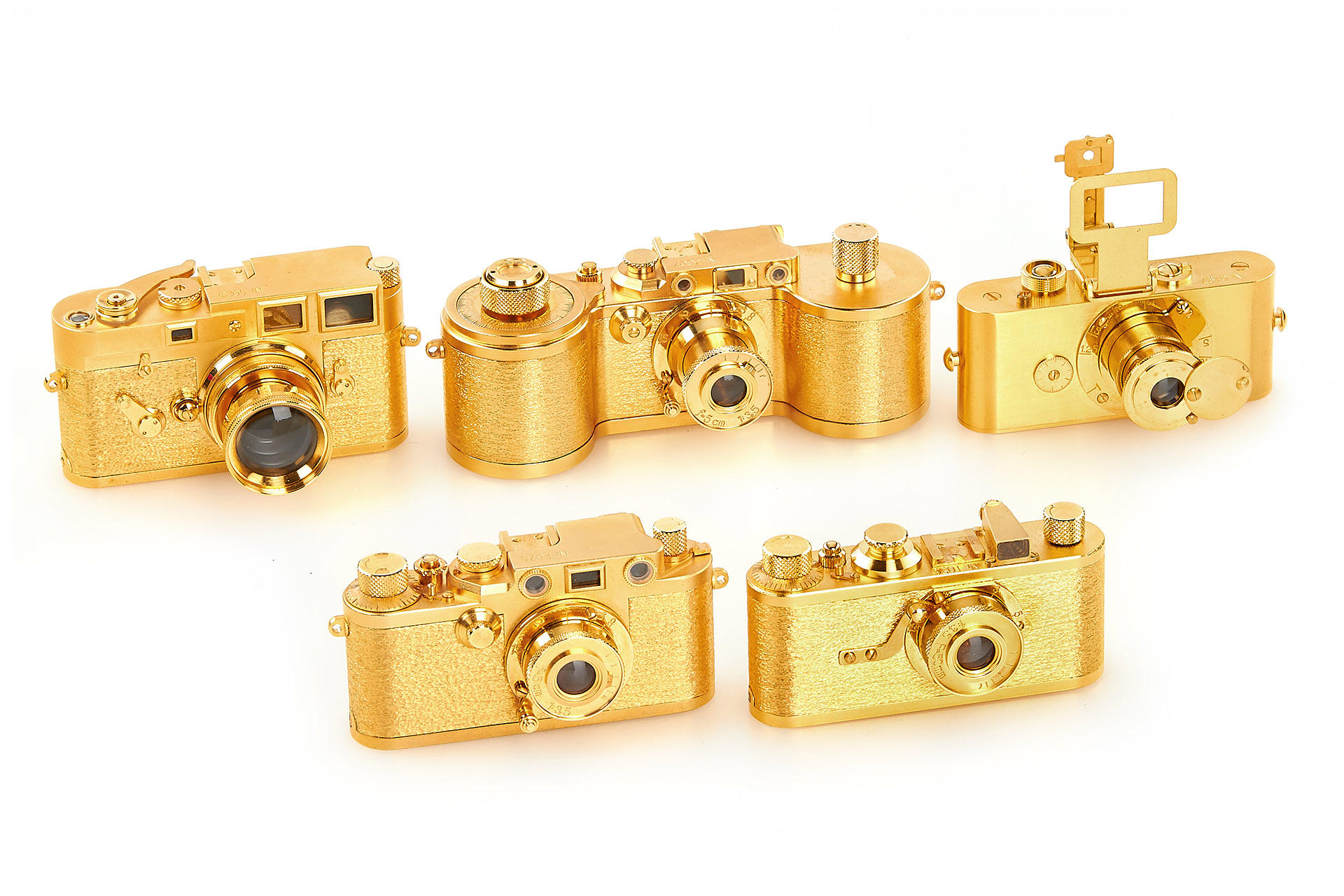 Leica Miniatures Gold (Lot)