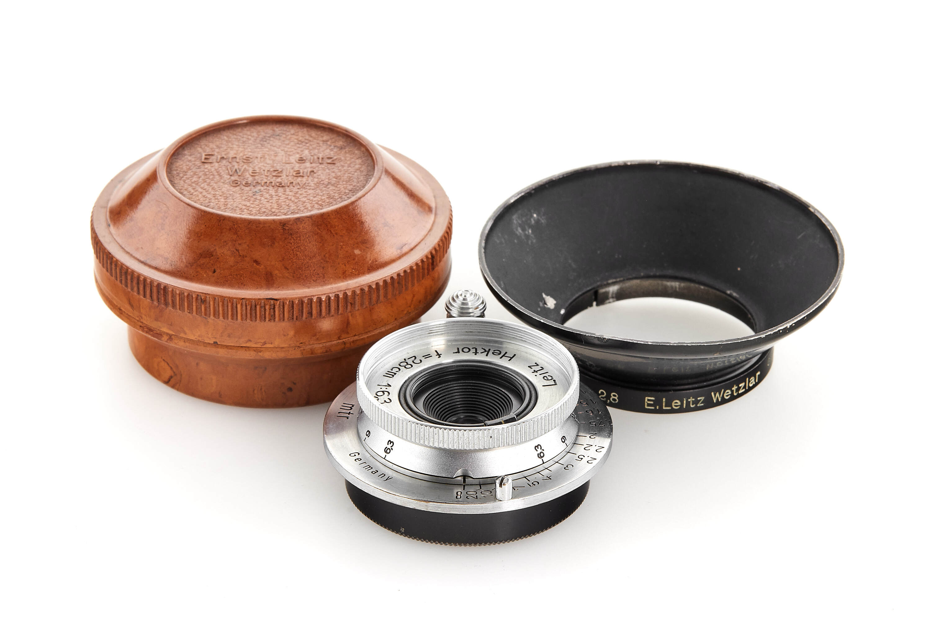 Hektor 6.3/2.8cm HOOPY chrome