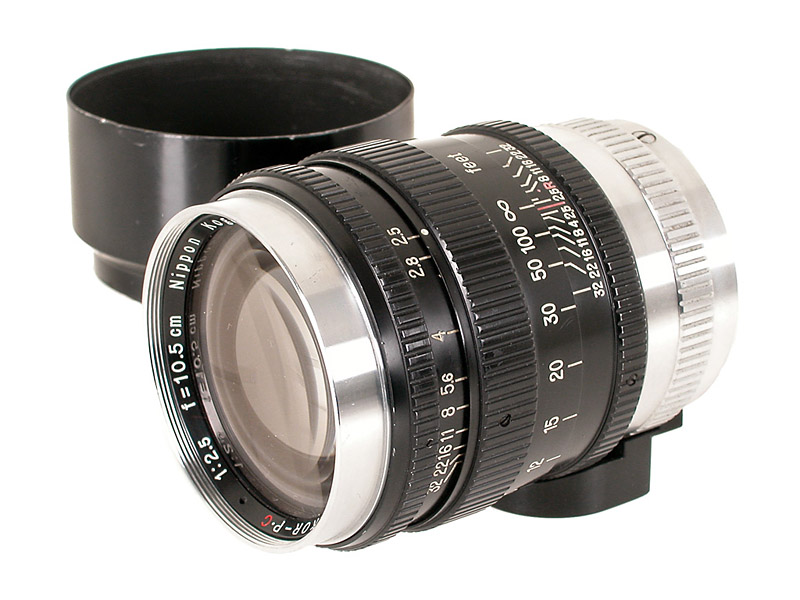 Nikon f.M39  Nikkor-P.C  2.5/10.5cm