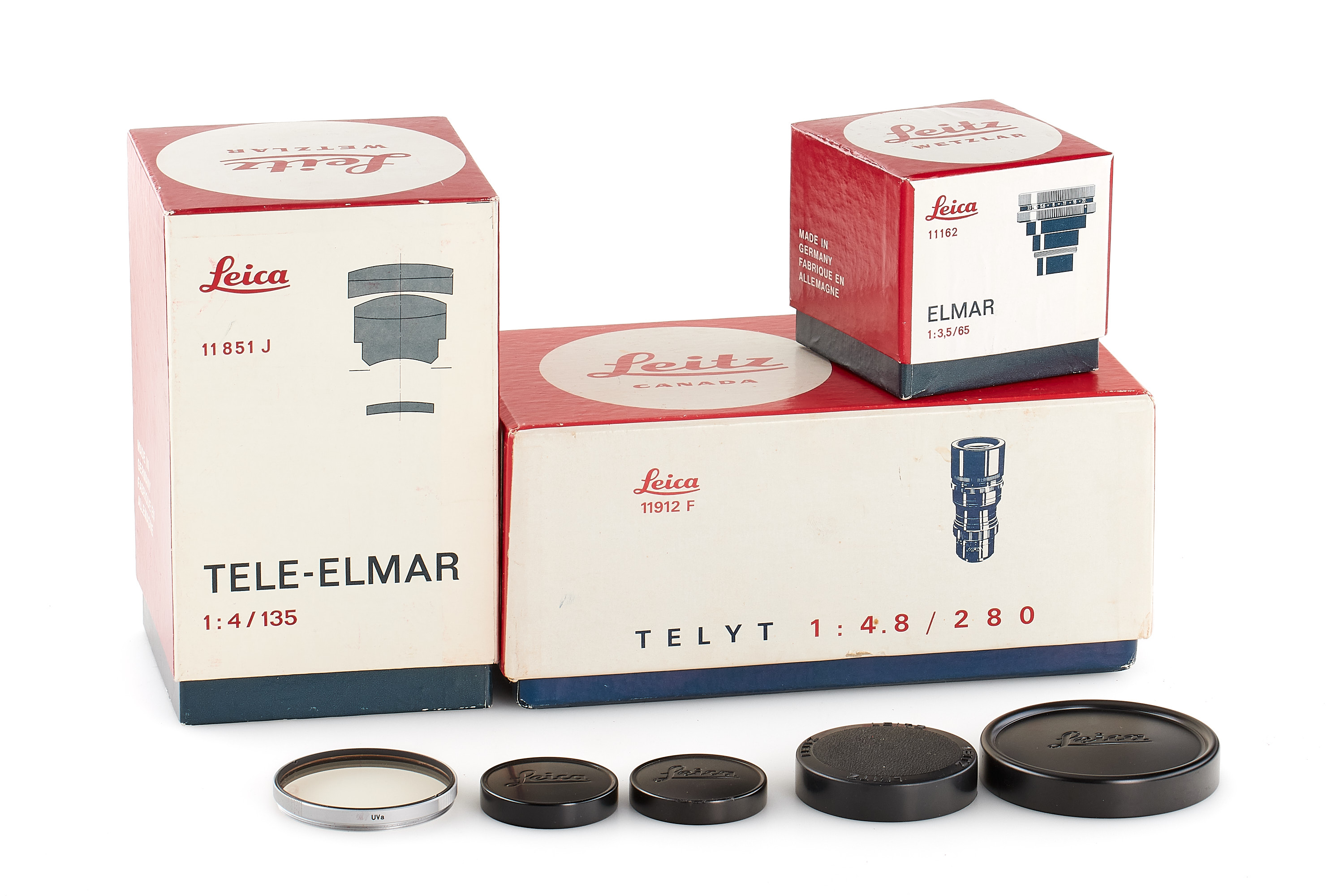 Leica-M lenses outfit *