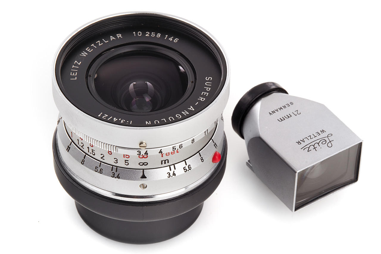 Super Angulon 3.4/21mm chrome Prototype *