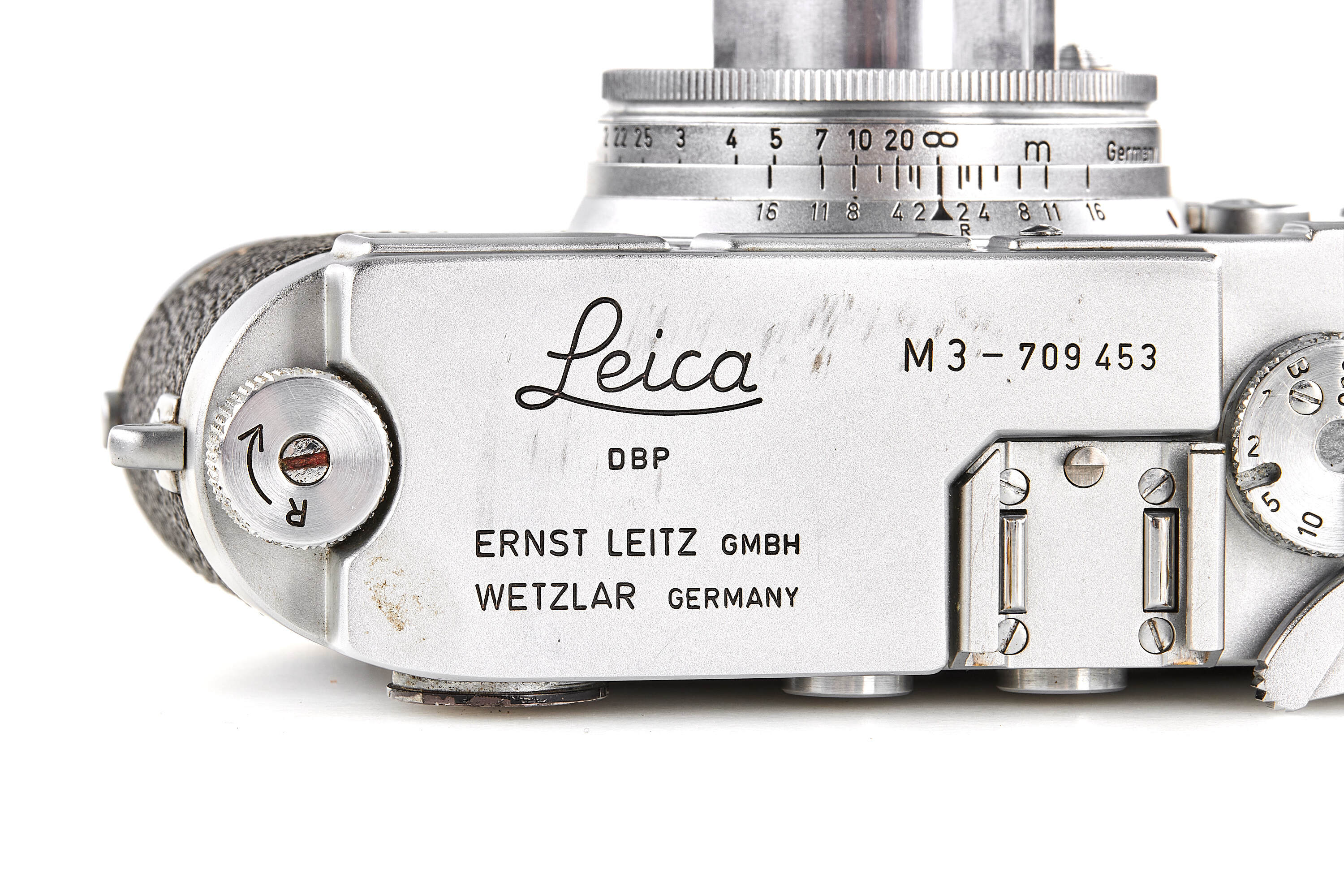 Leica M3 chrome Double Stroke with Summicron 2/5cm *