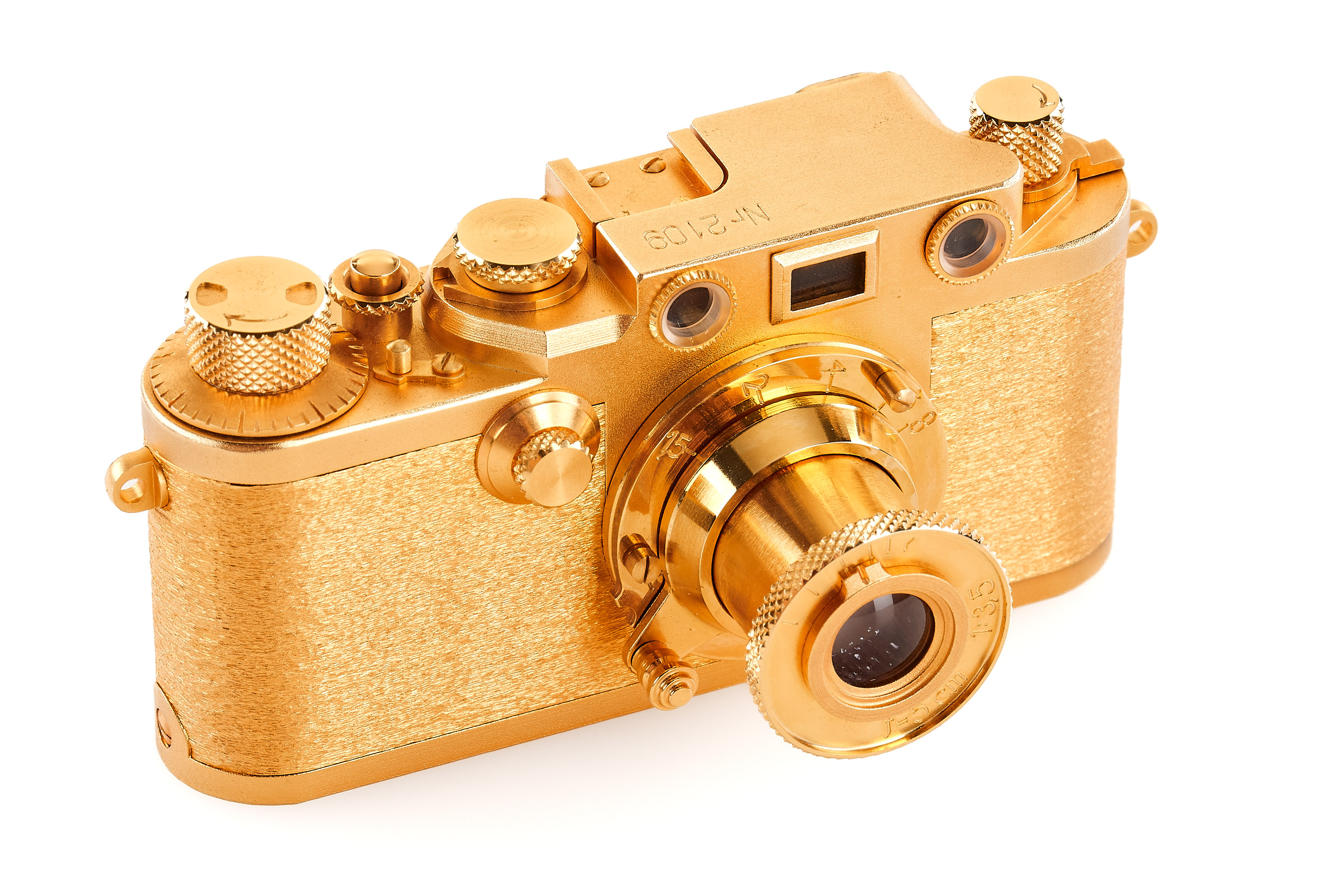 Leica IIIf GOLD Replica Classic Eurofoto