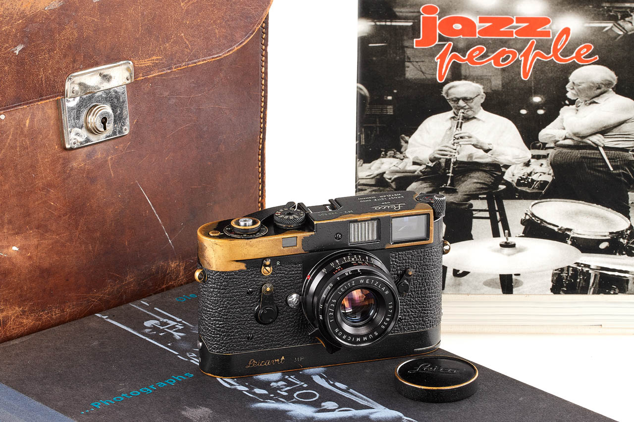 Leica M2 black paint 'Ole Brask' Leica M2 black paint 'Ole Brask'