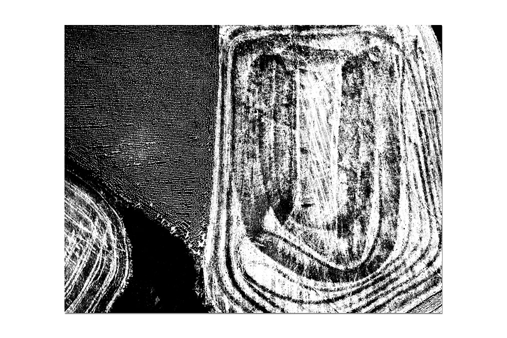 Mario Giacomelli (1925-2000), "Ritretto alla terra" (from the series "Presa di coscienza sulla natura")