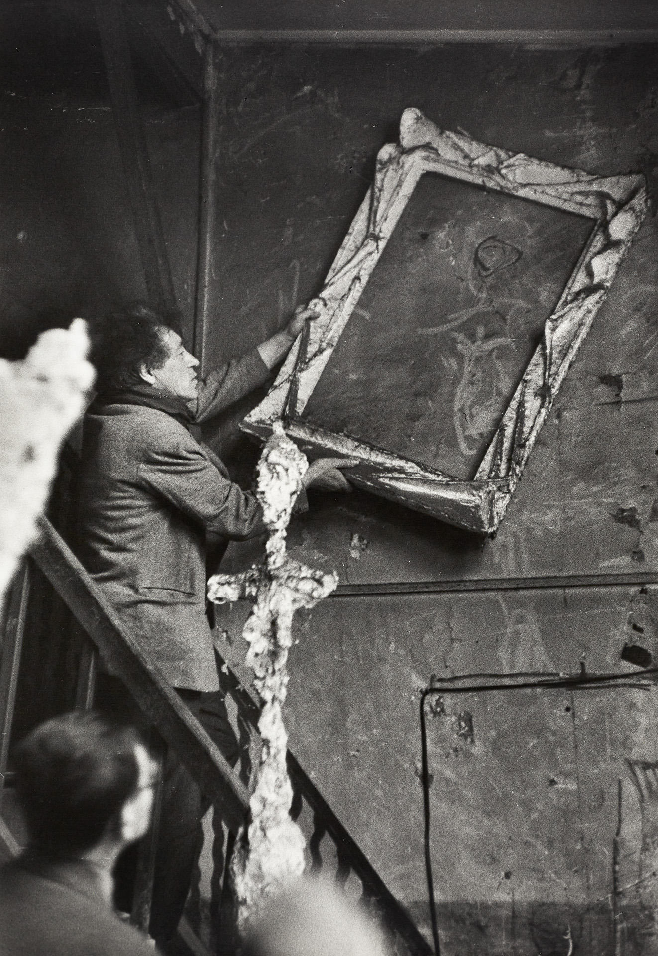 INGE MORATH (1923–2002) Alberto Giacometti in his studio, Paris 1958 INGE MORATH (1923–2002) Alberto Giacometti in his studio, Paris 1958