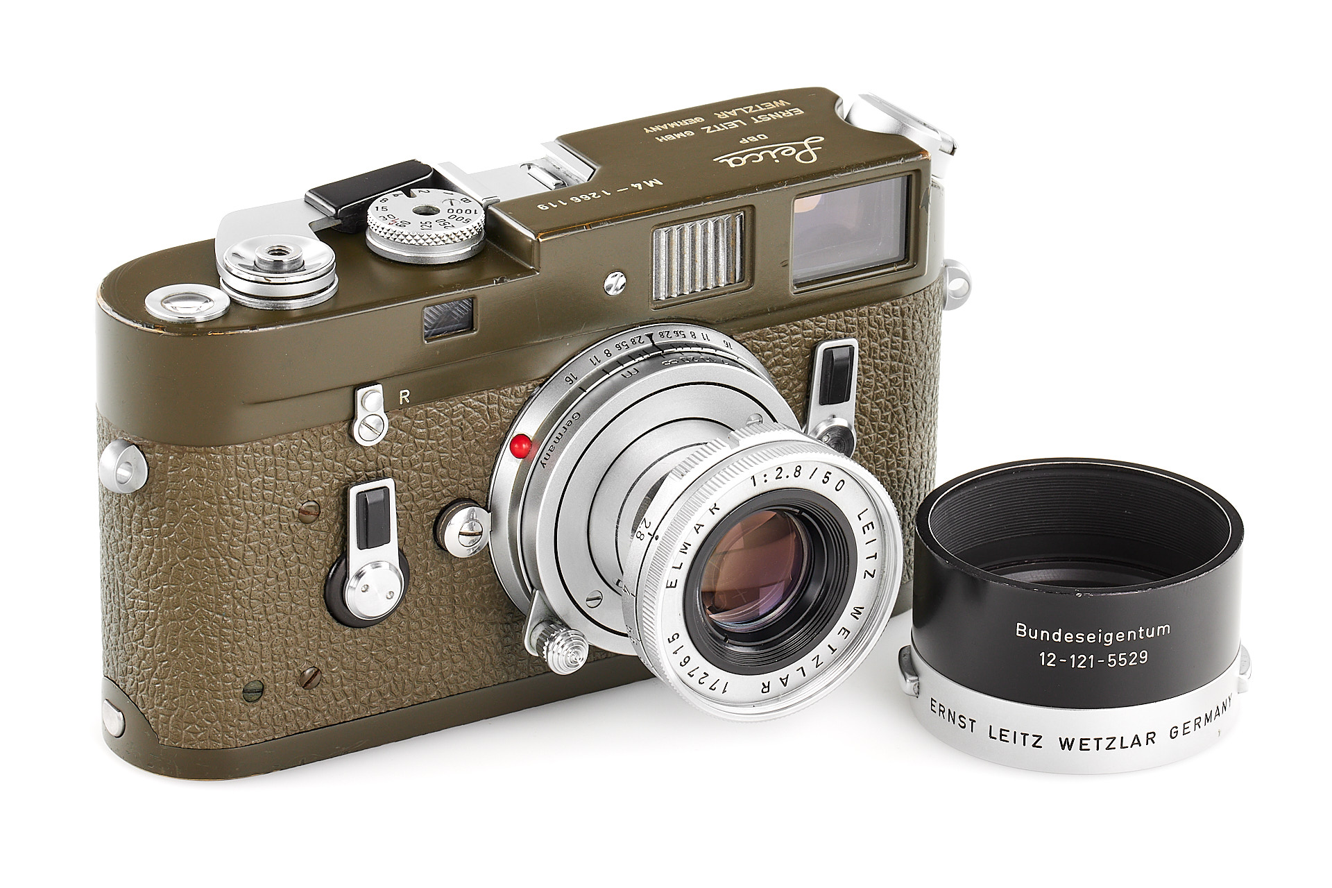 Leica M4 olive Bundeseigentum *