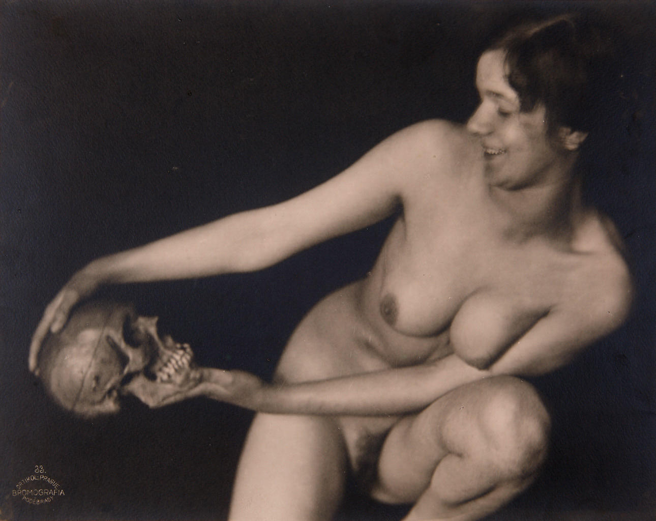FRANTISEK DRTIKOL (1883–1961) Salome with skull, 1923