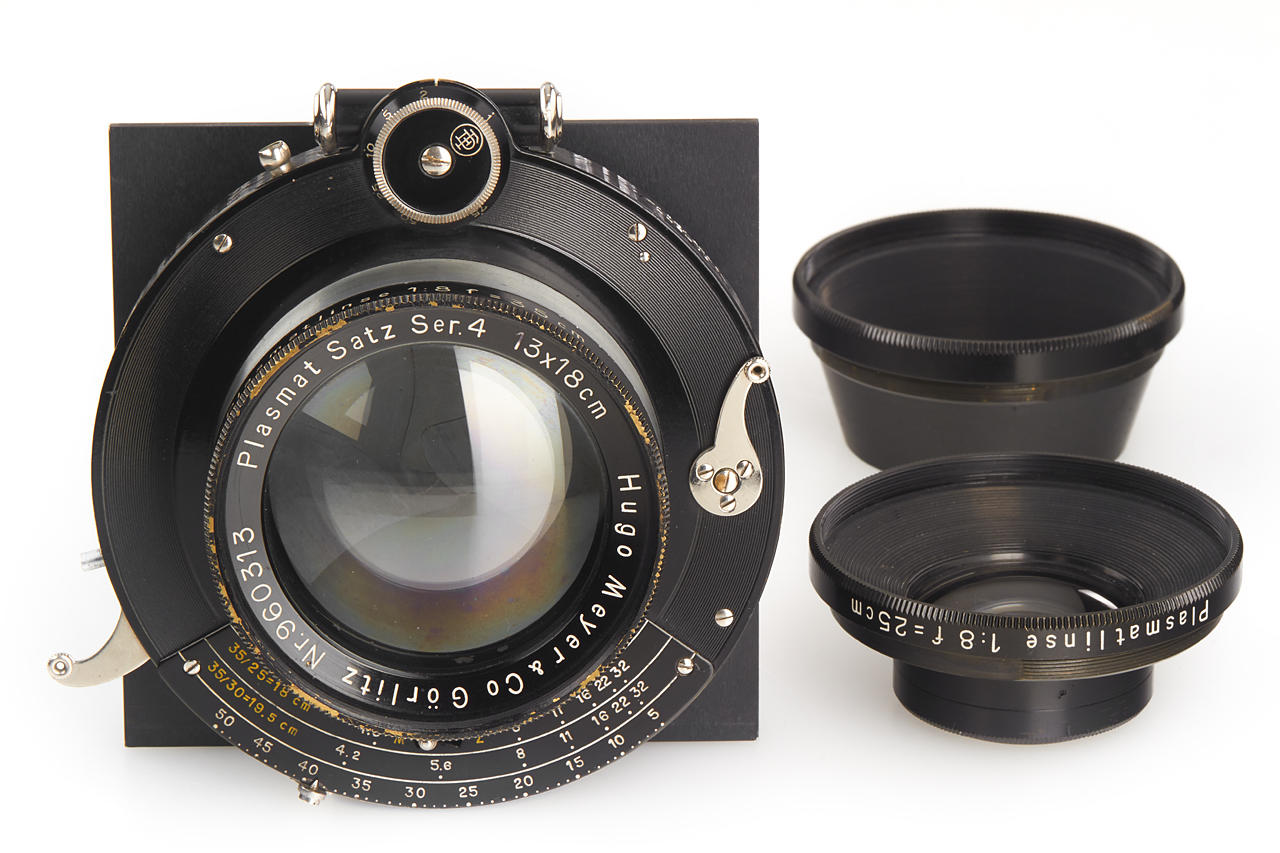 Hugo Meyer Plasmat Satz Ser.4 13x18cm