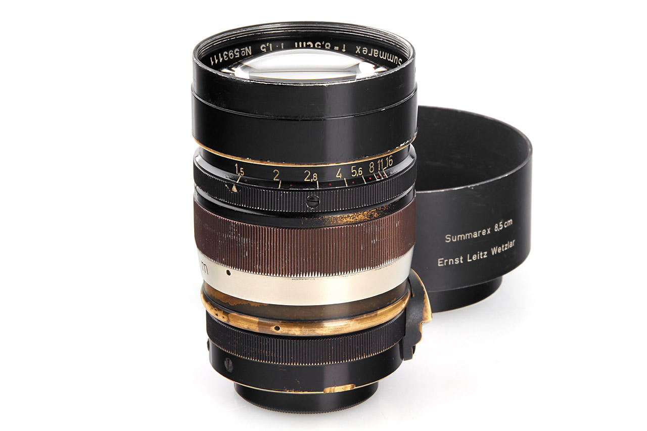 Summarex 1.5/8.5cm black paint