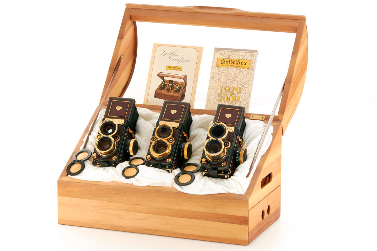Rolleiflex '80 Years TLR Gold Edition Prototype Set' *