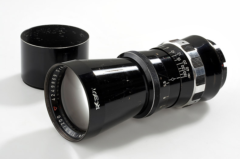 Schneider  Tele-Xenar 5.5/200mm  'Swedish Navy'