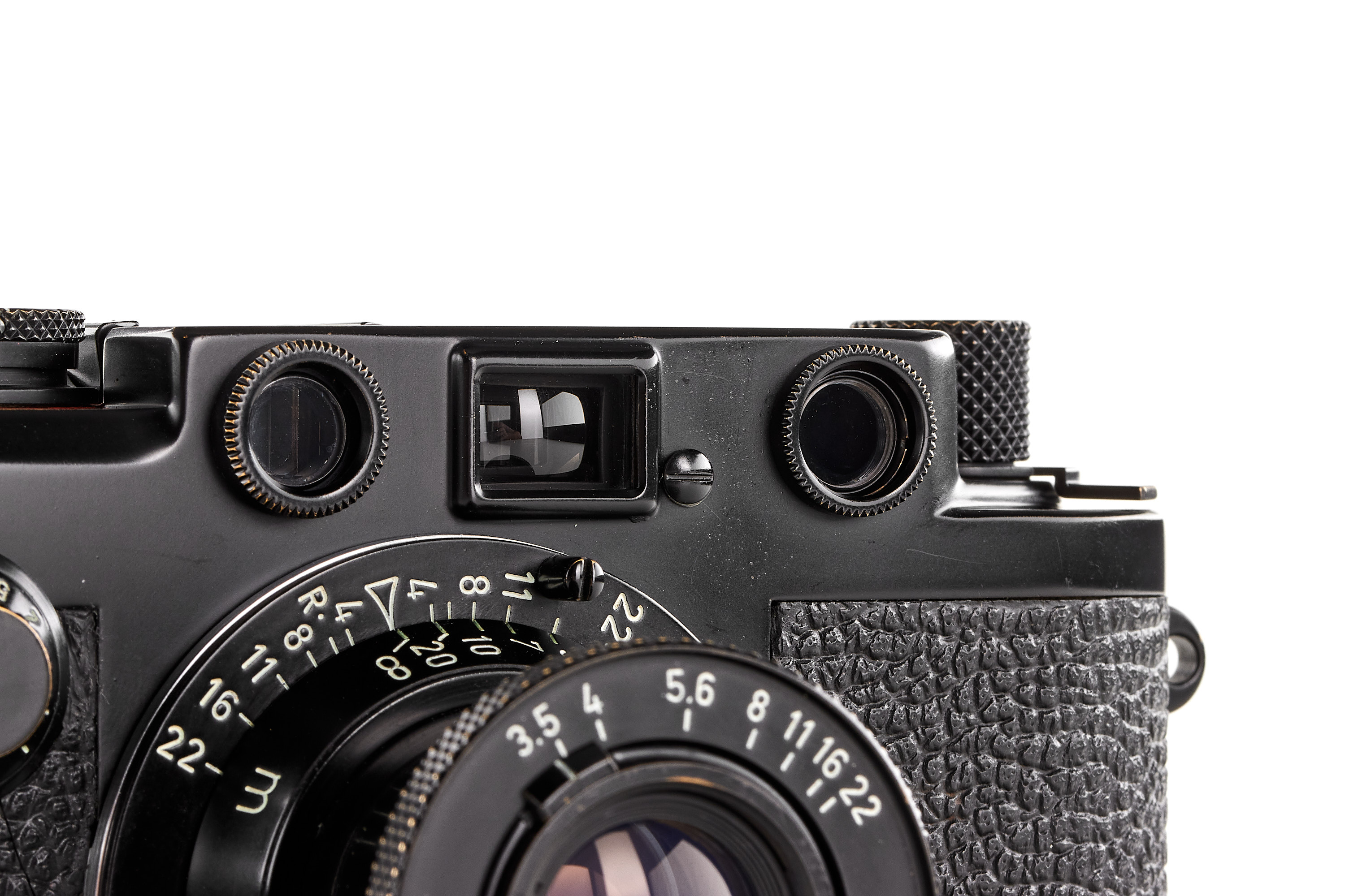 Leica IIIf Black Paint Swedish Army *