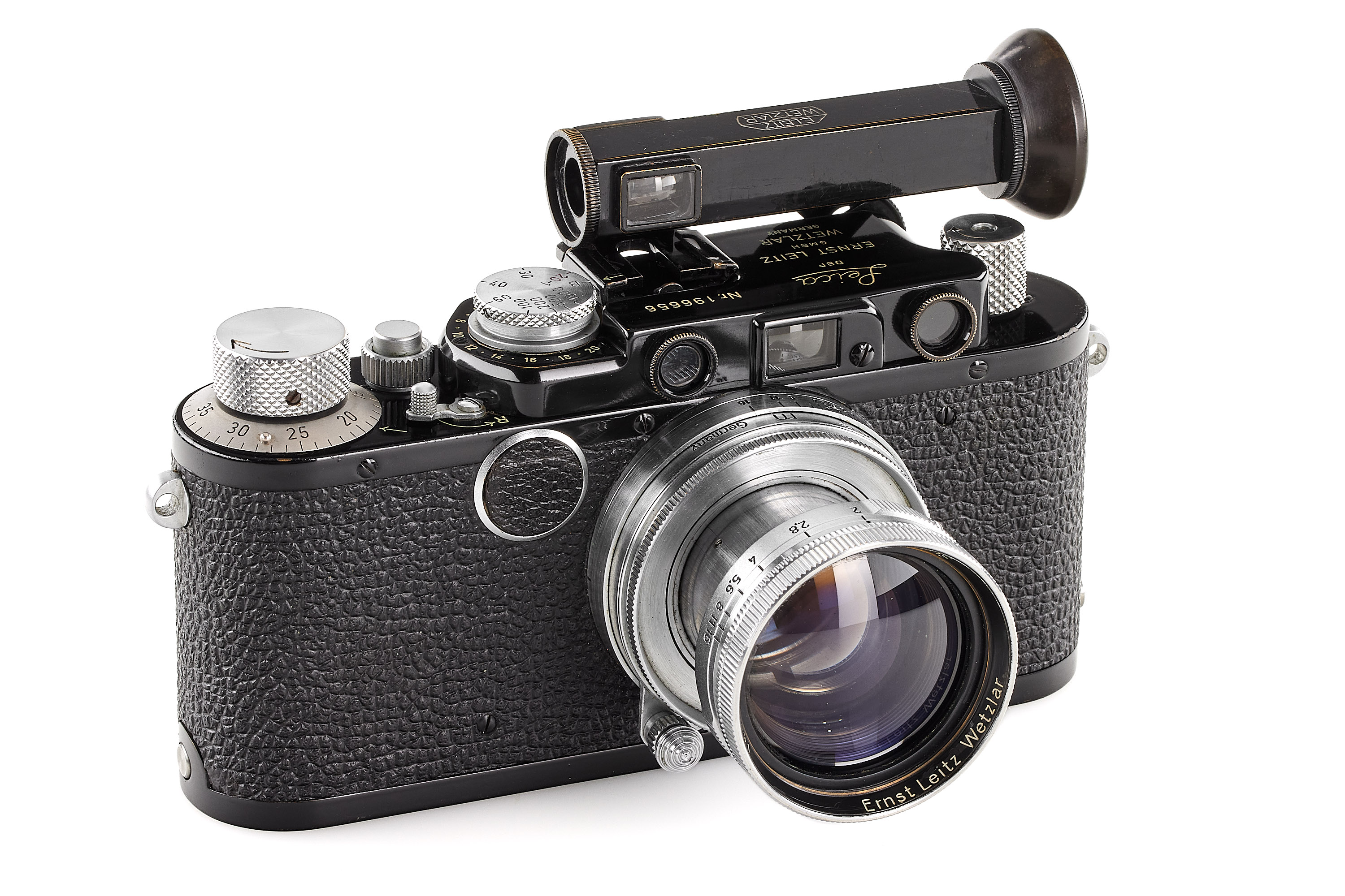 Leica IIIa syn. black/chrome