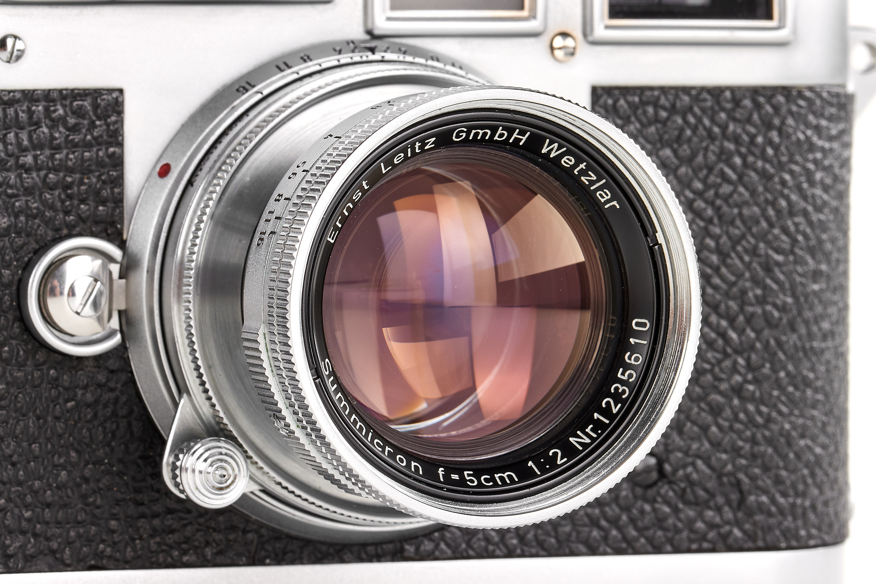 Leica M3 chrome Double Stroke with Summicron 2/5cm *