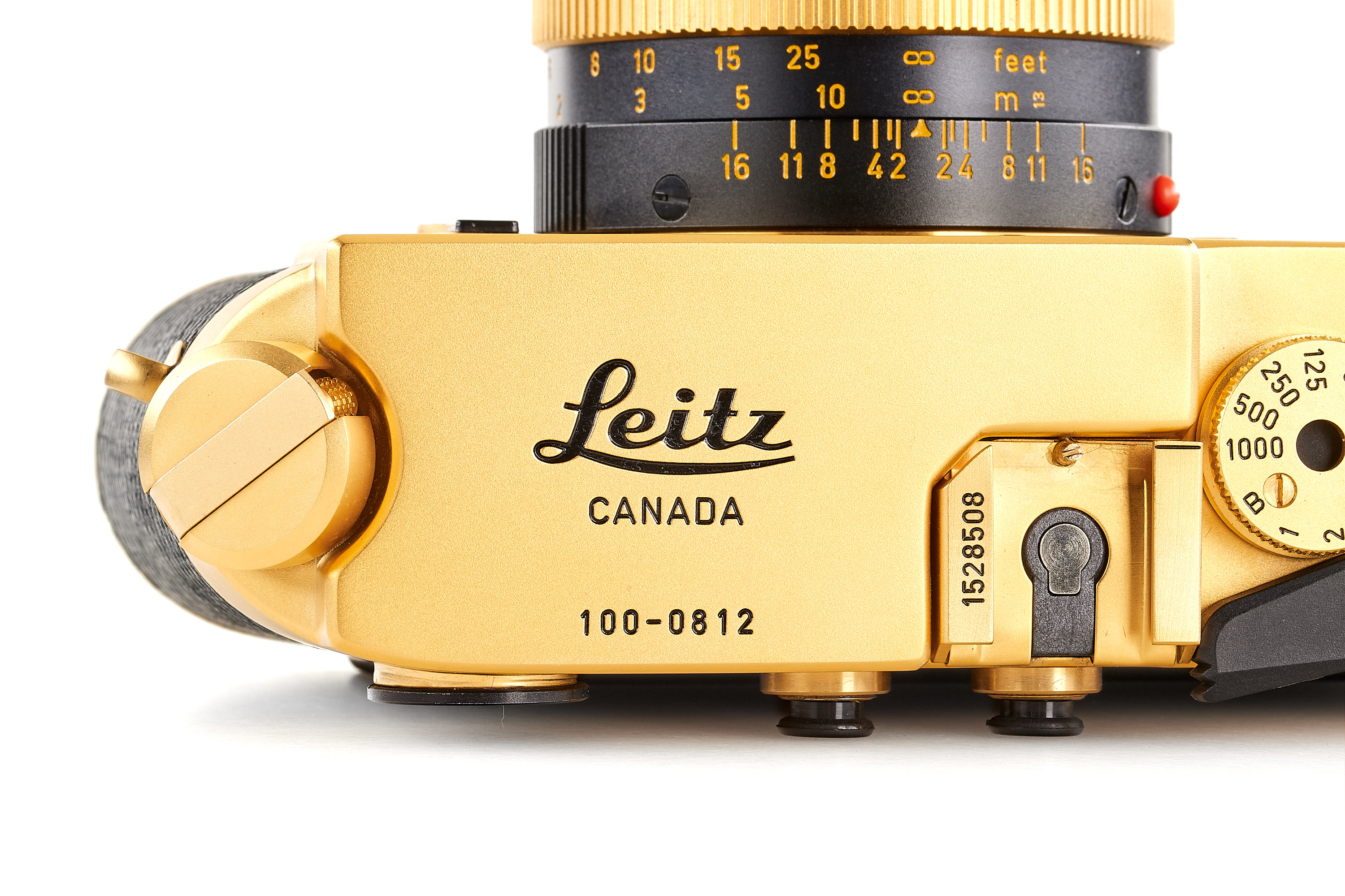 Leica M4-2 Gold 'Oskar Barnack' set *
