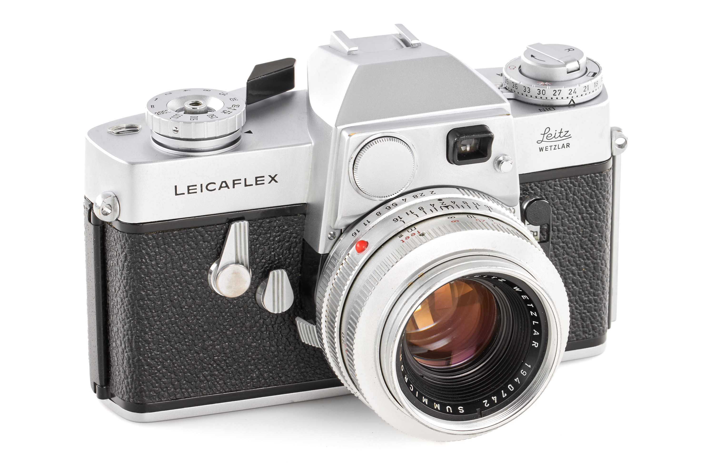 Leicaflex chrome with Summicron-R 2/50mm chrome