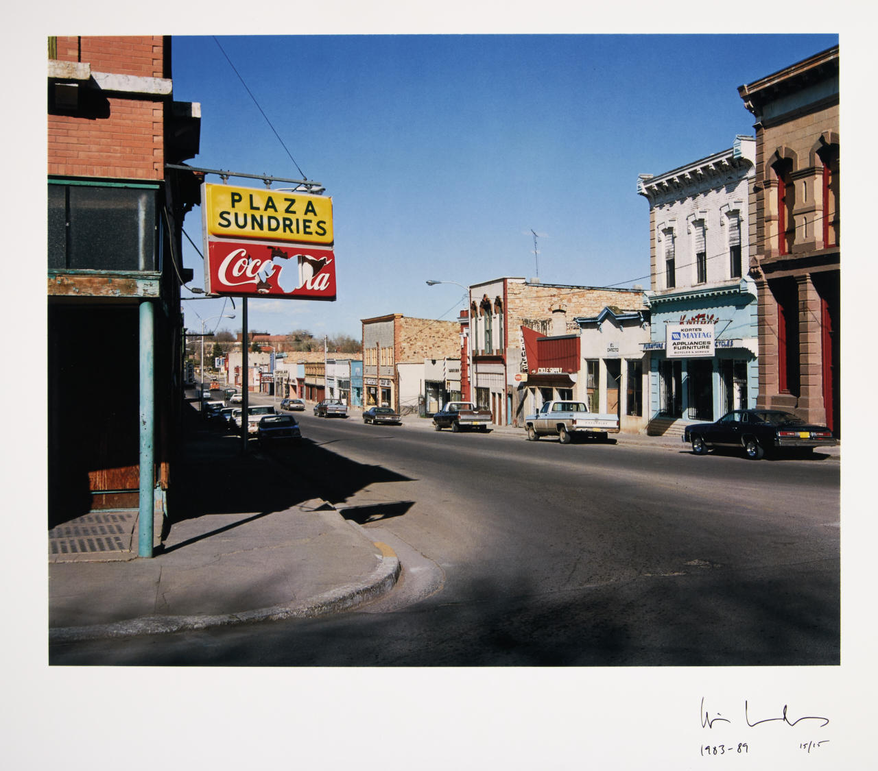 WIM WENDERS (* 1945) ‘Sundries, Las Vegas, New Mexico’ (from ‘Written in the West’), 1983