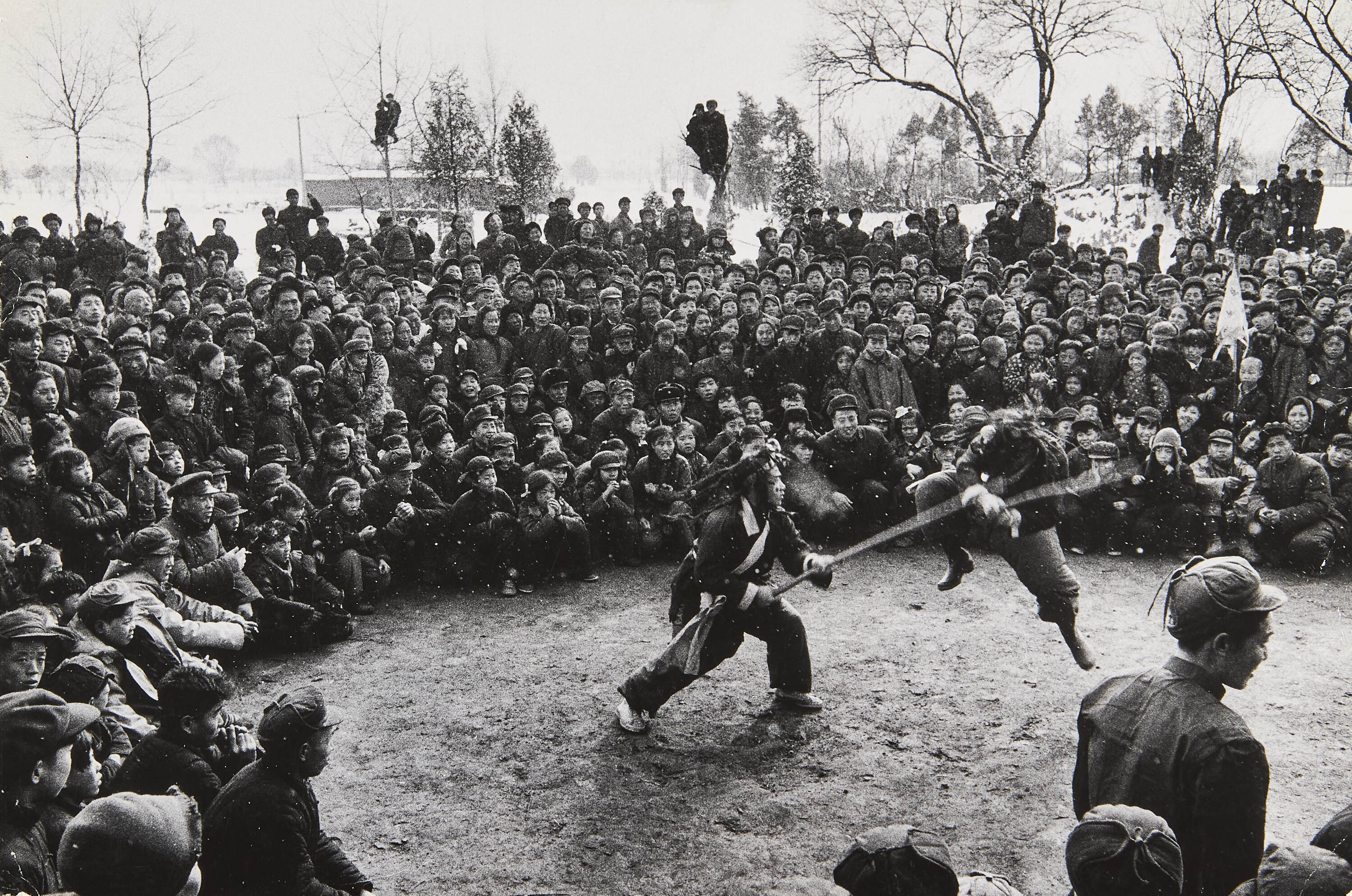 MARC RIBOUD (1923–2016) - Sword dancers, Chinese New Year, Beijing 1957