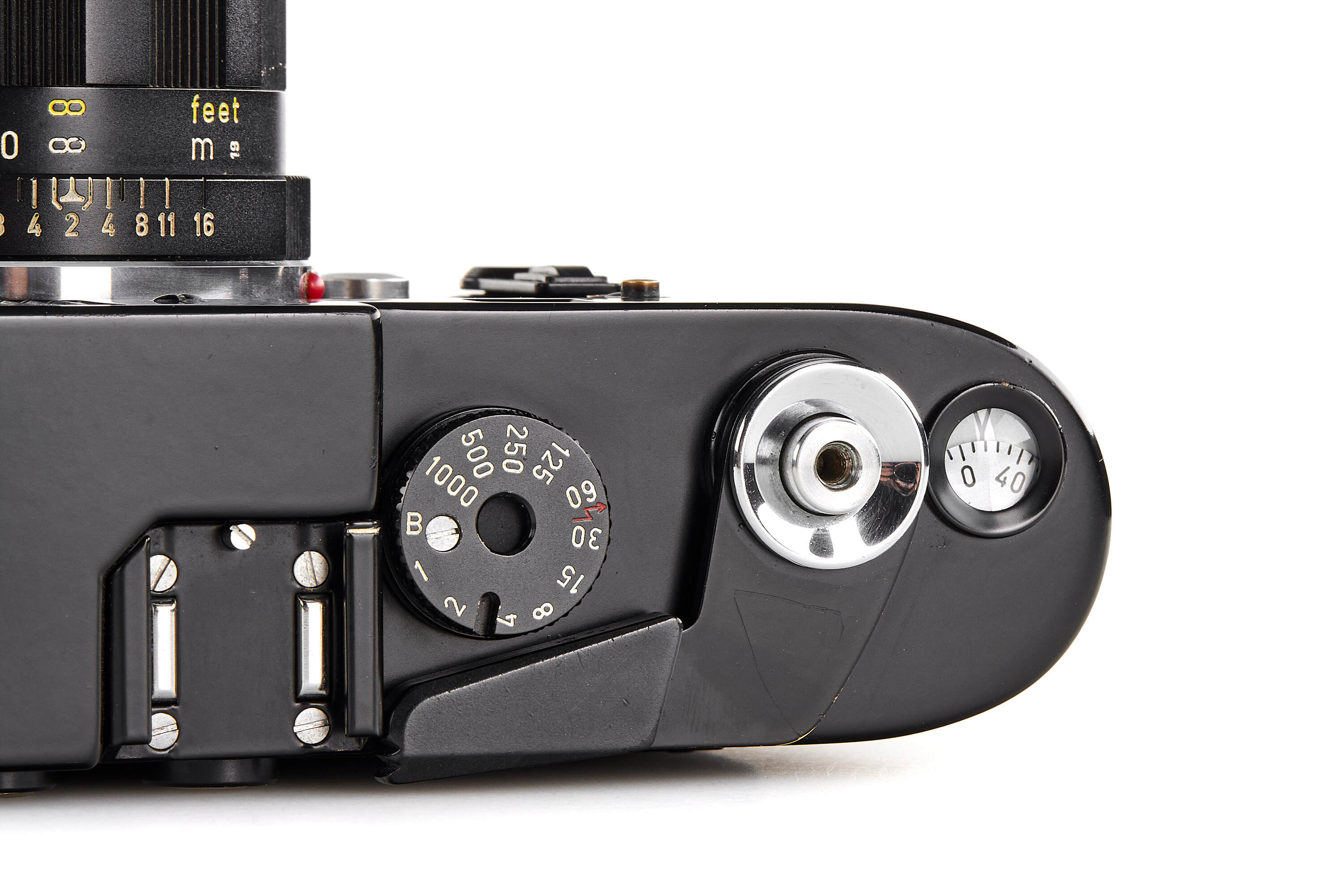 Leica M4 black paint factory sample camera *
