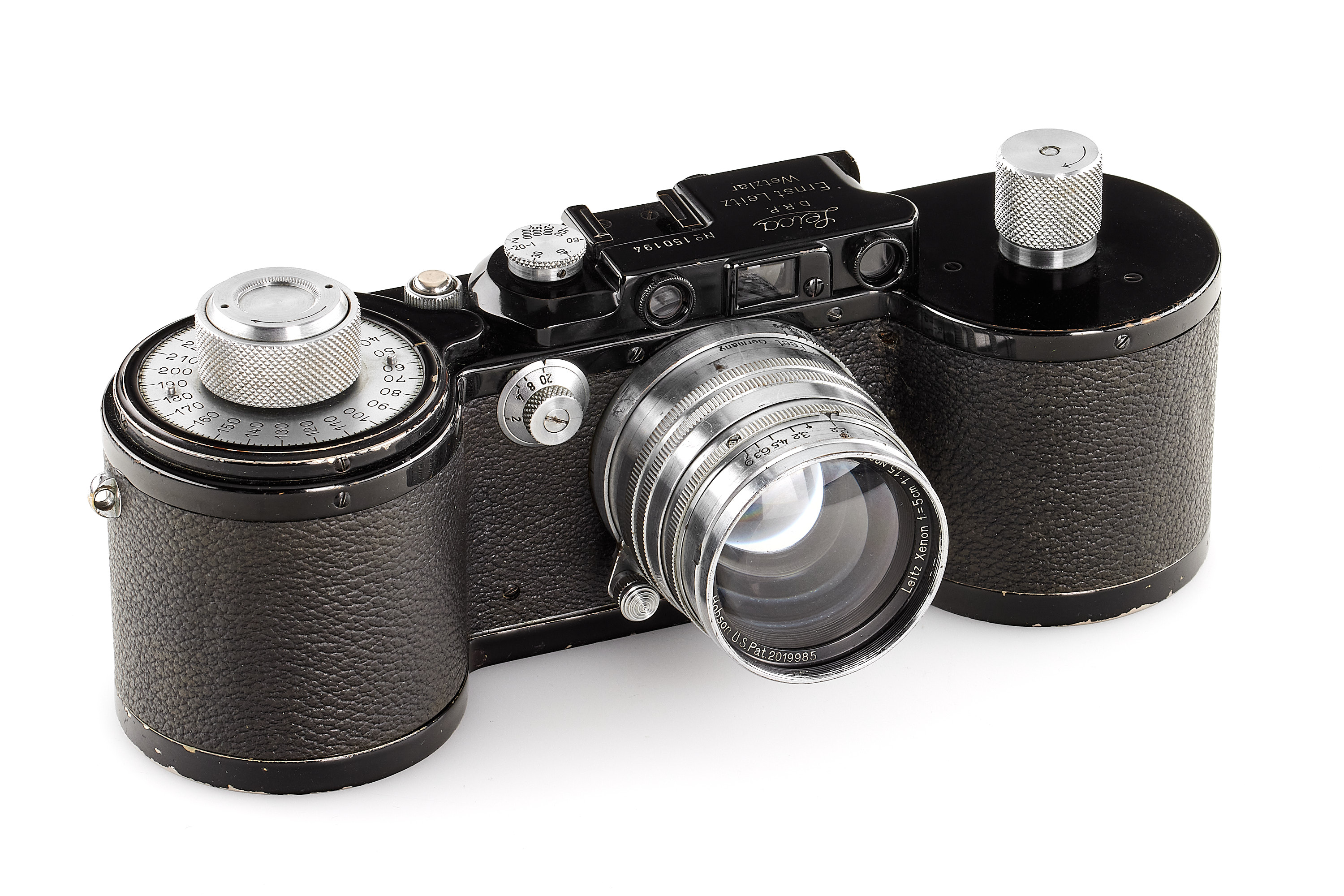 Leica 250 GG Reporter black/chrome with Xenon 1.5/5cm *