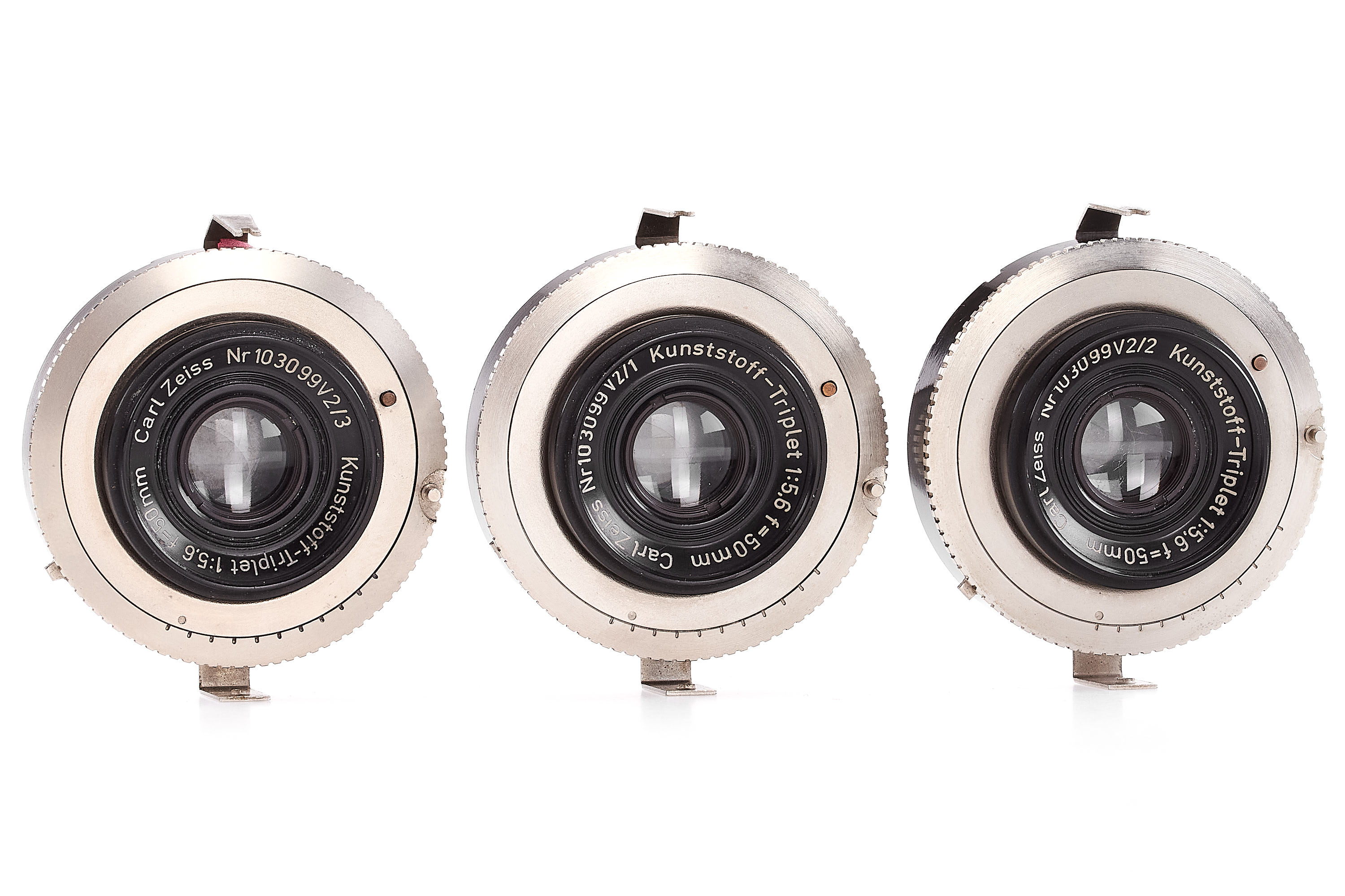 Carl Zeiss Kunststoff-Triplet 5.6/50mm Lenses *