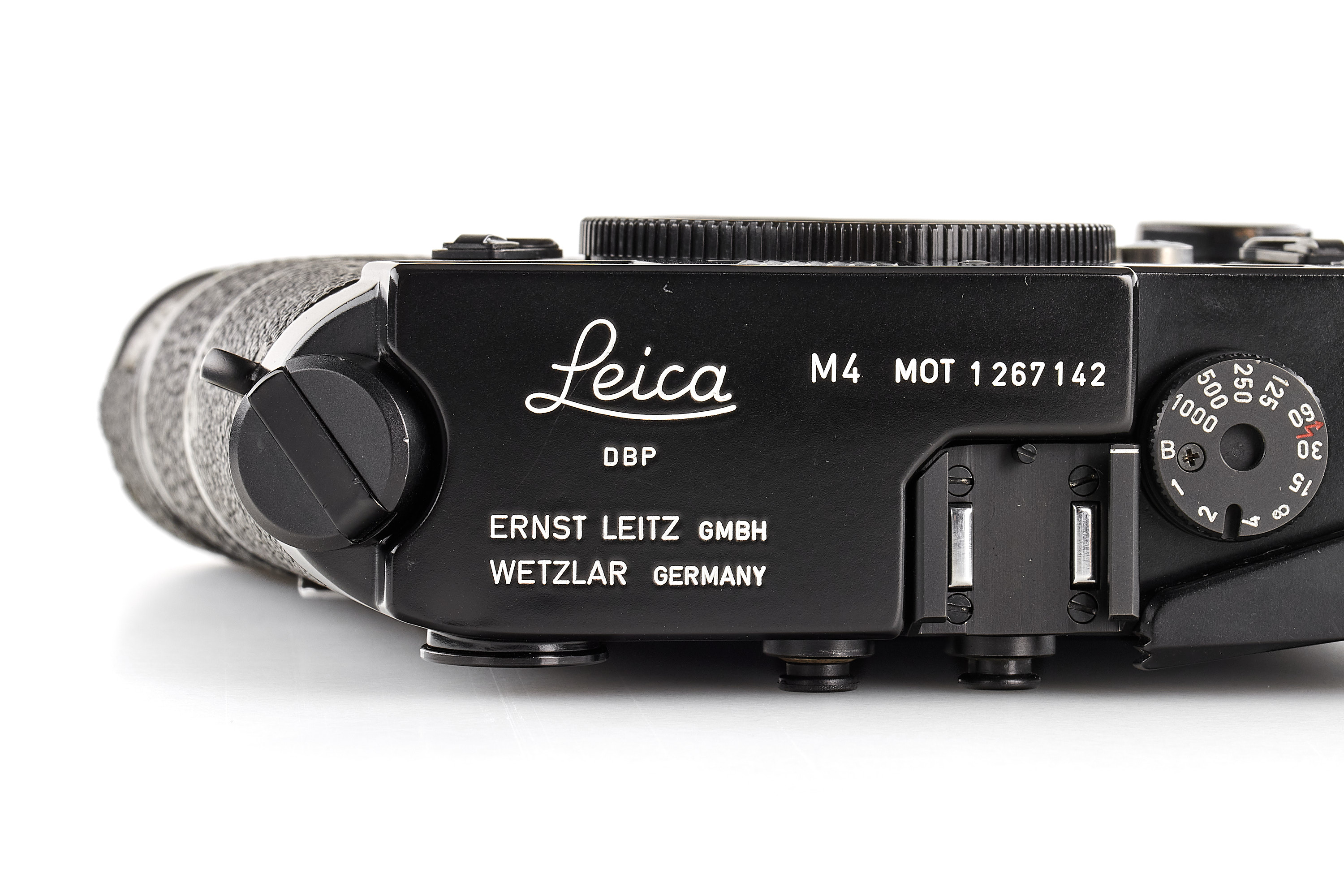 Leica M4 MOT black paint