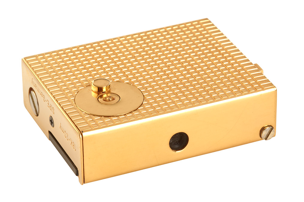 SIPE Cigarette Lighter Camera Gold