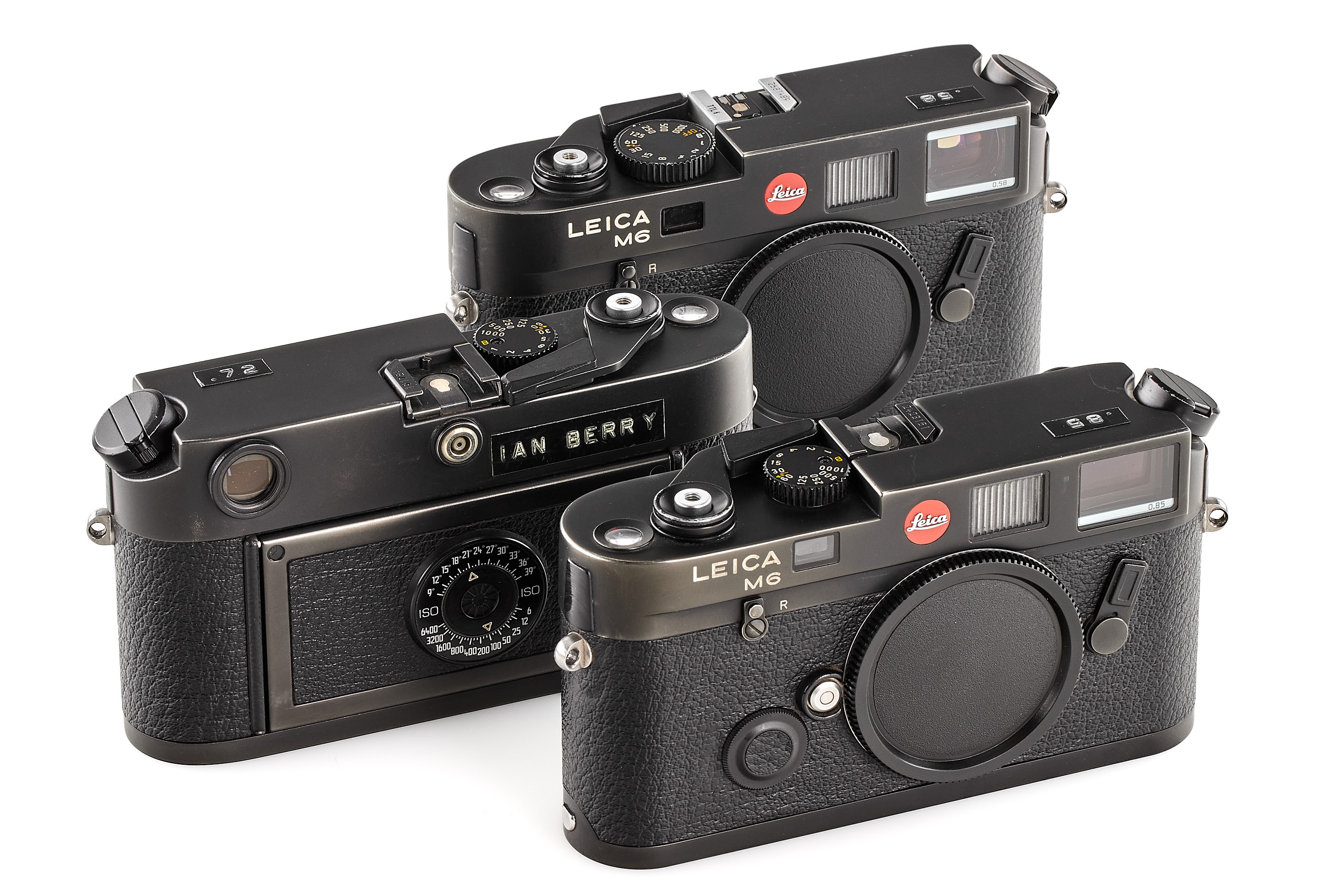 Leica M6 0.58, 0.72, 0.85 'Ian Berry' outfit * Leica M6 0.58, 0.72, 0.85 'Ian Berry' outfit *