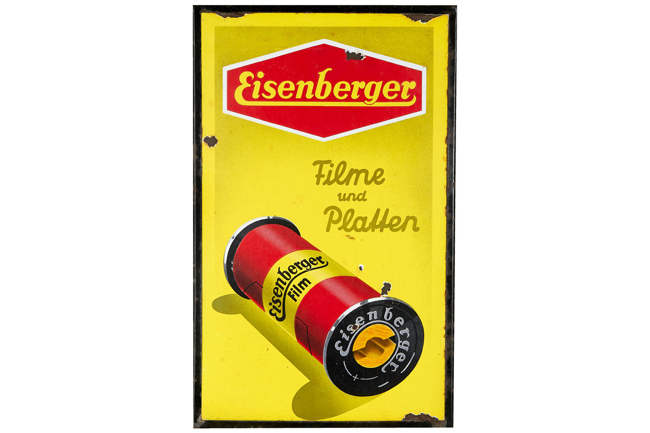 Eisenberger Enamel Sign