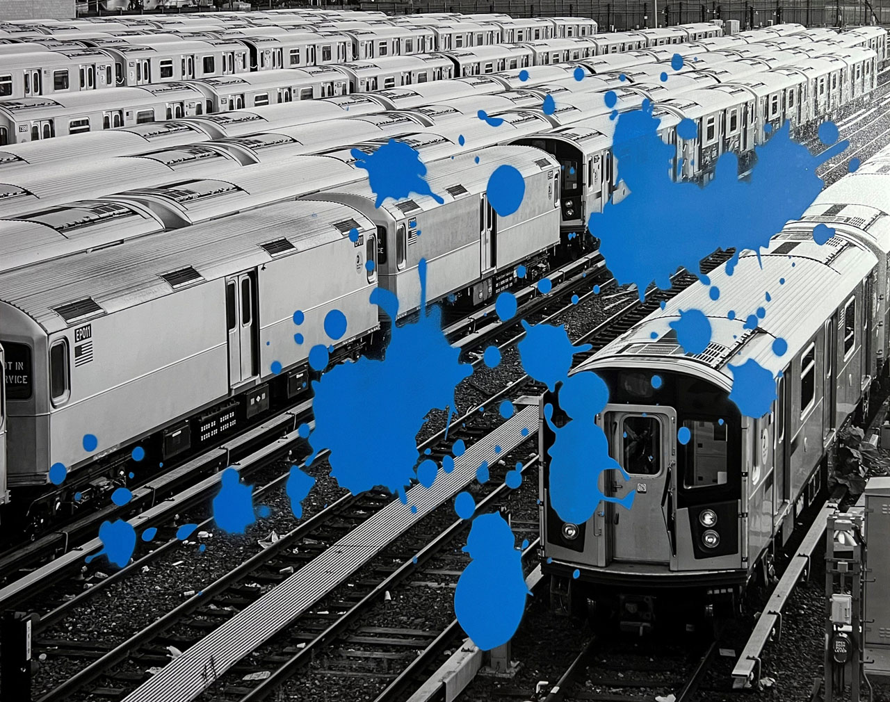 JOSH “STASH” FRANKLIN (* 1967) Not in Service, Flushing, New York July 2019