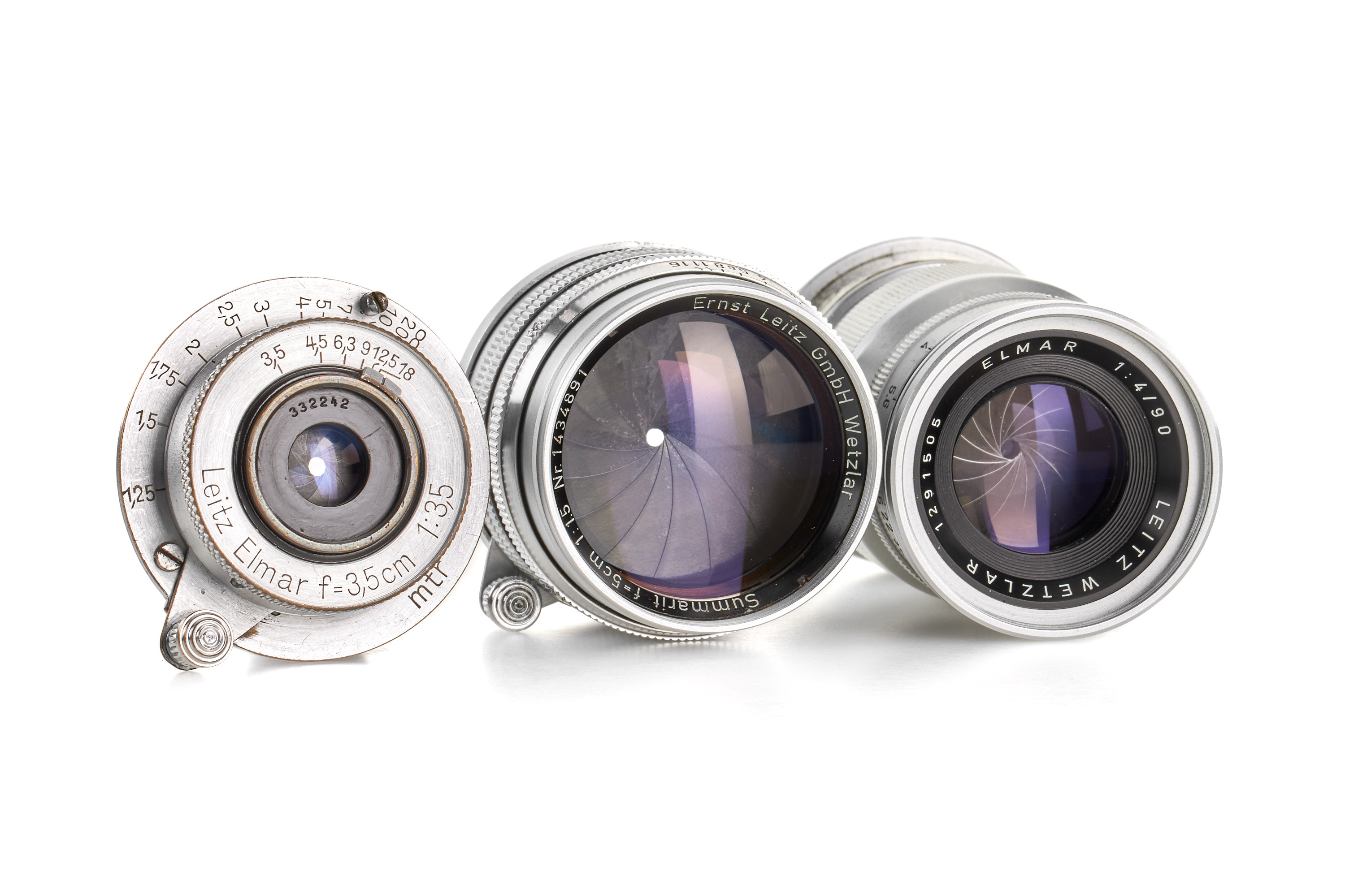 Leica M39 Lenses Set