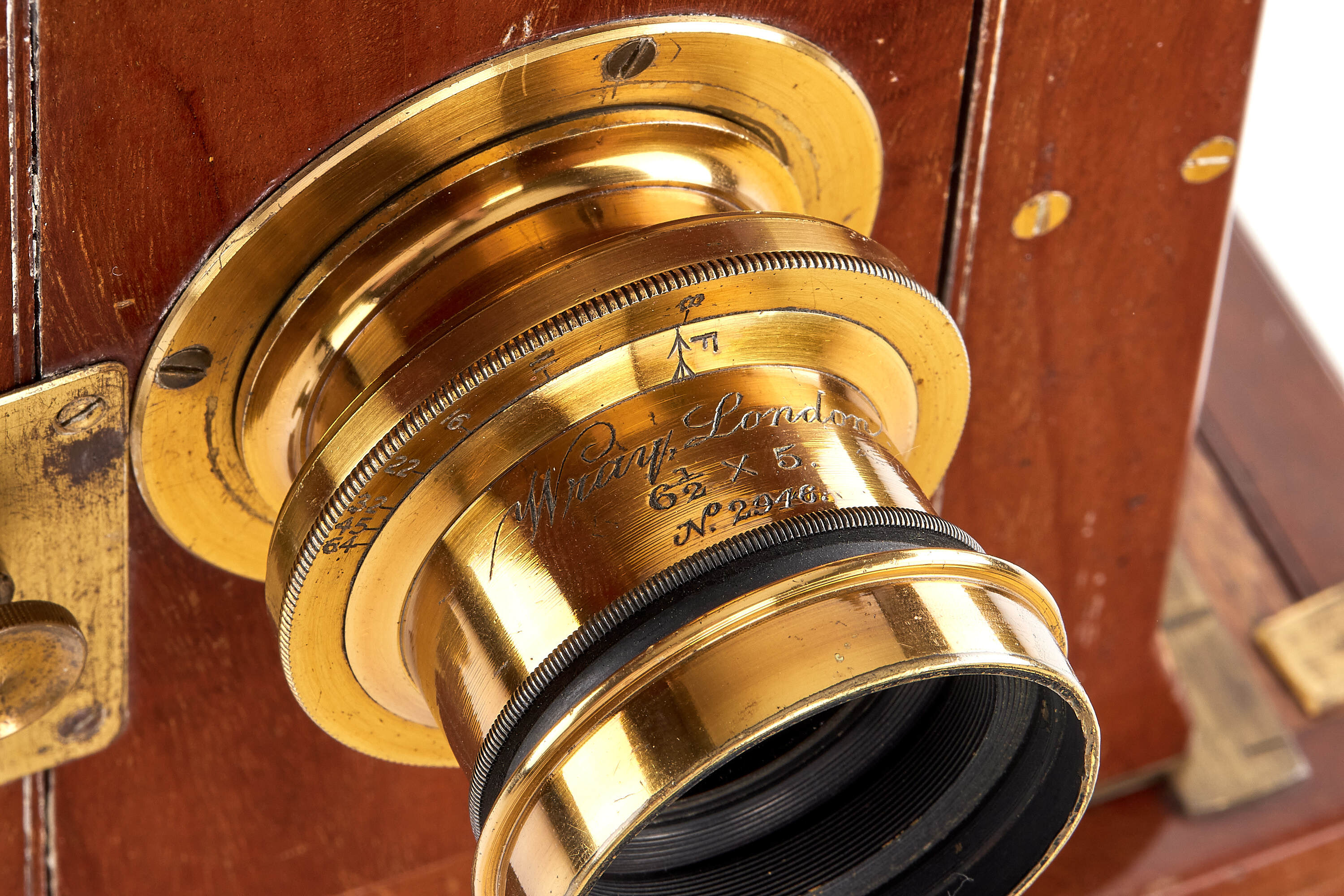 A. Birnie Wooden Folding Camera