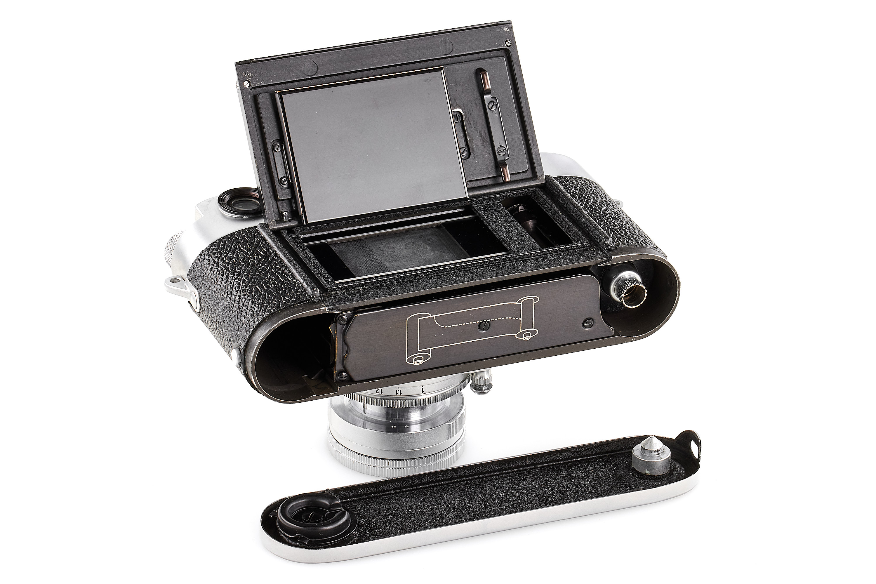 Leica M3 chrome Double Stroke with Summicron 2/5cm *